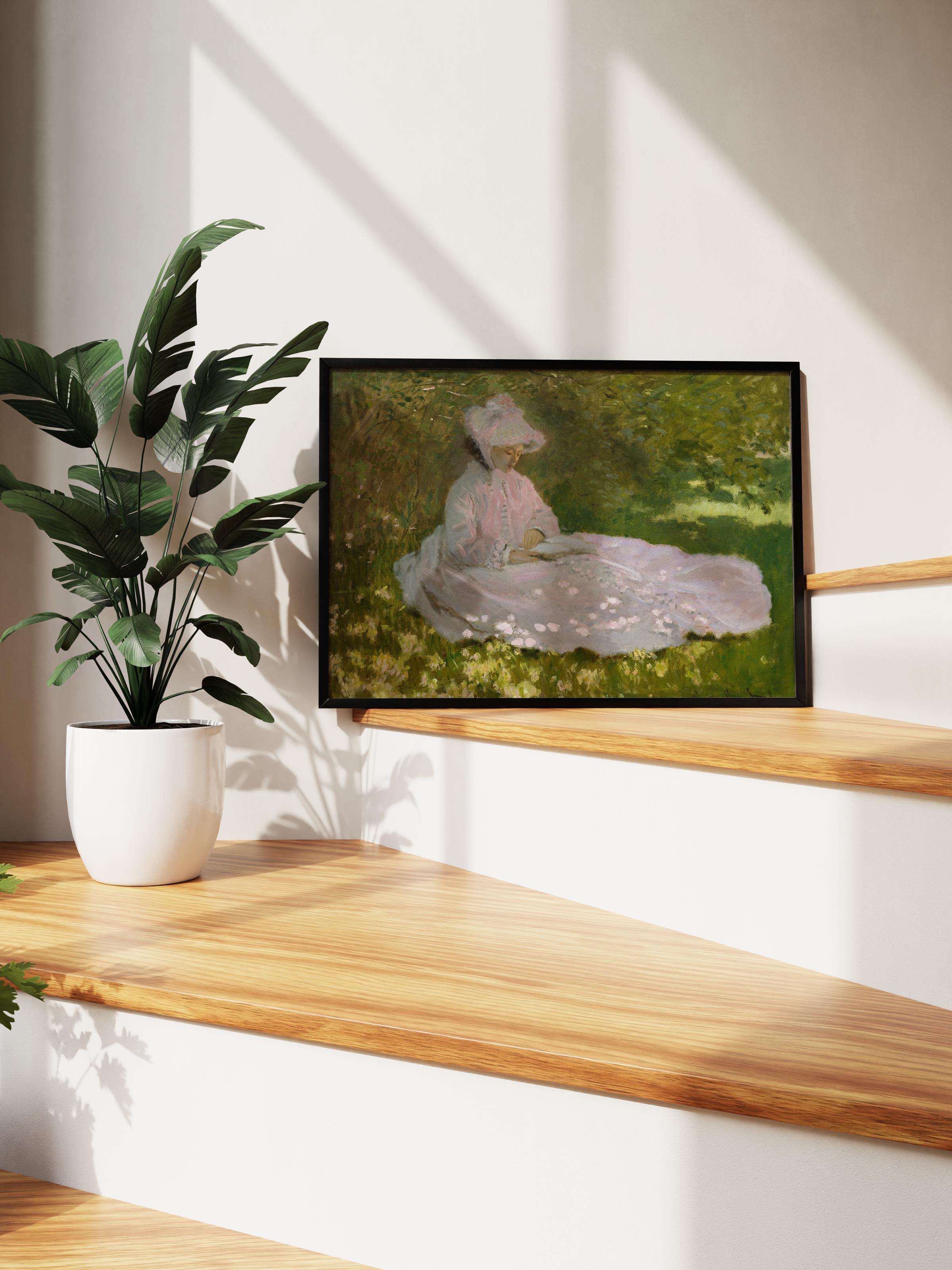 Monet Poster No:56 Modern Sanat Poster - Sanat Dekor Serisi - Duvar Tablosu, HD Baskı