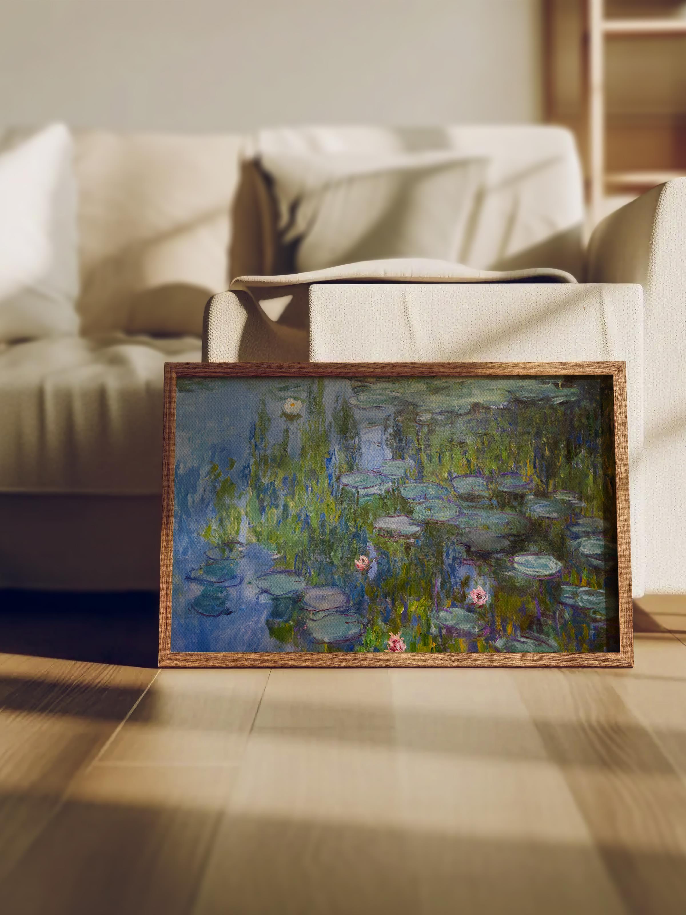Monet Poster No:57 Modern Sanat Poster - Sanat Dekor Serisi - Duvar Tablosu, HD Baskı