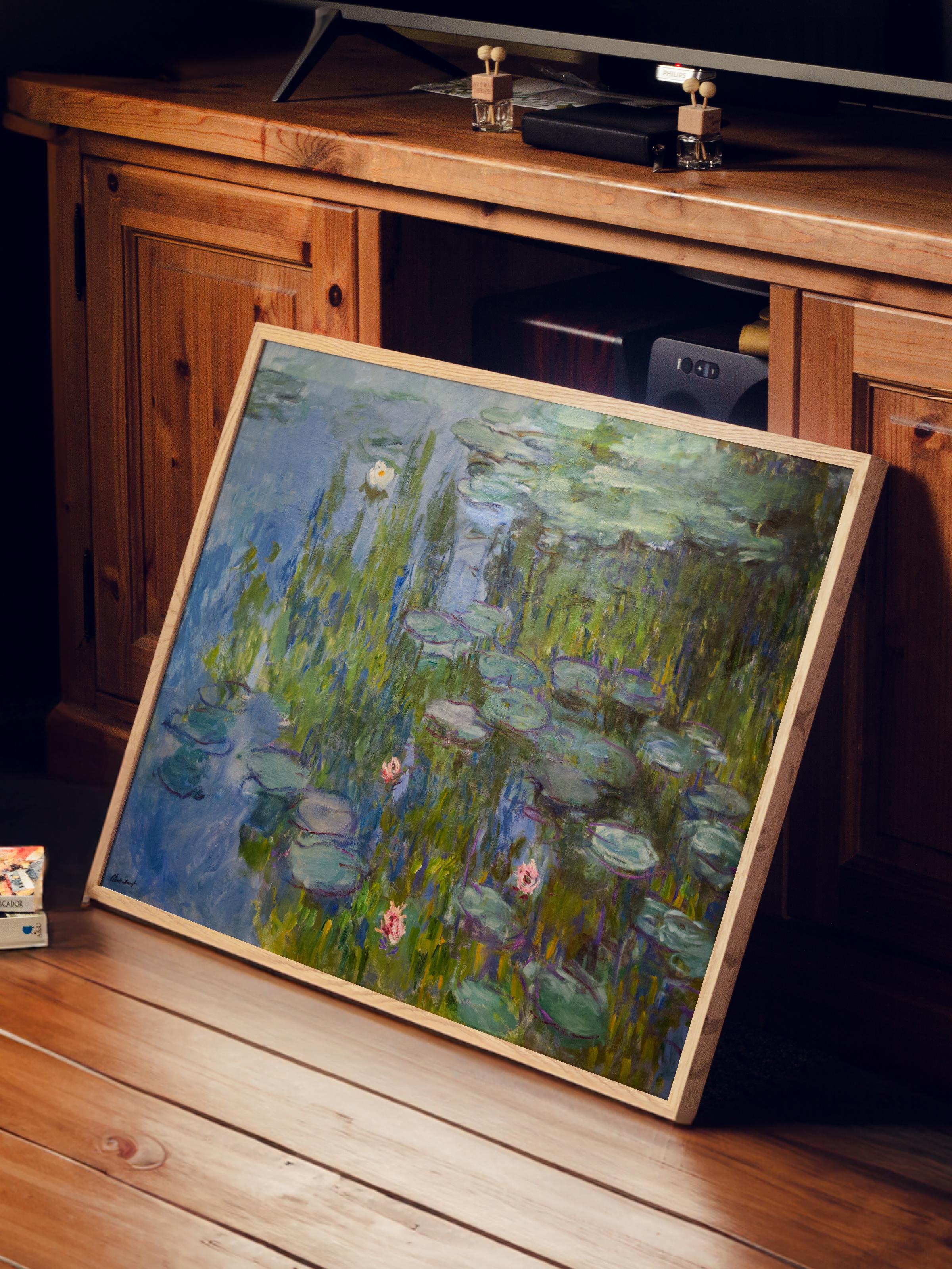 Monet Poster No:57 Modern Sanat Poster - Sanat Dekor Serisi - Duvar Tablosu, HD Baskı