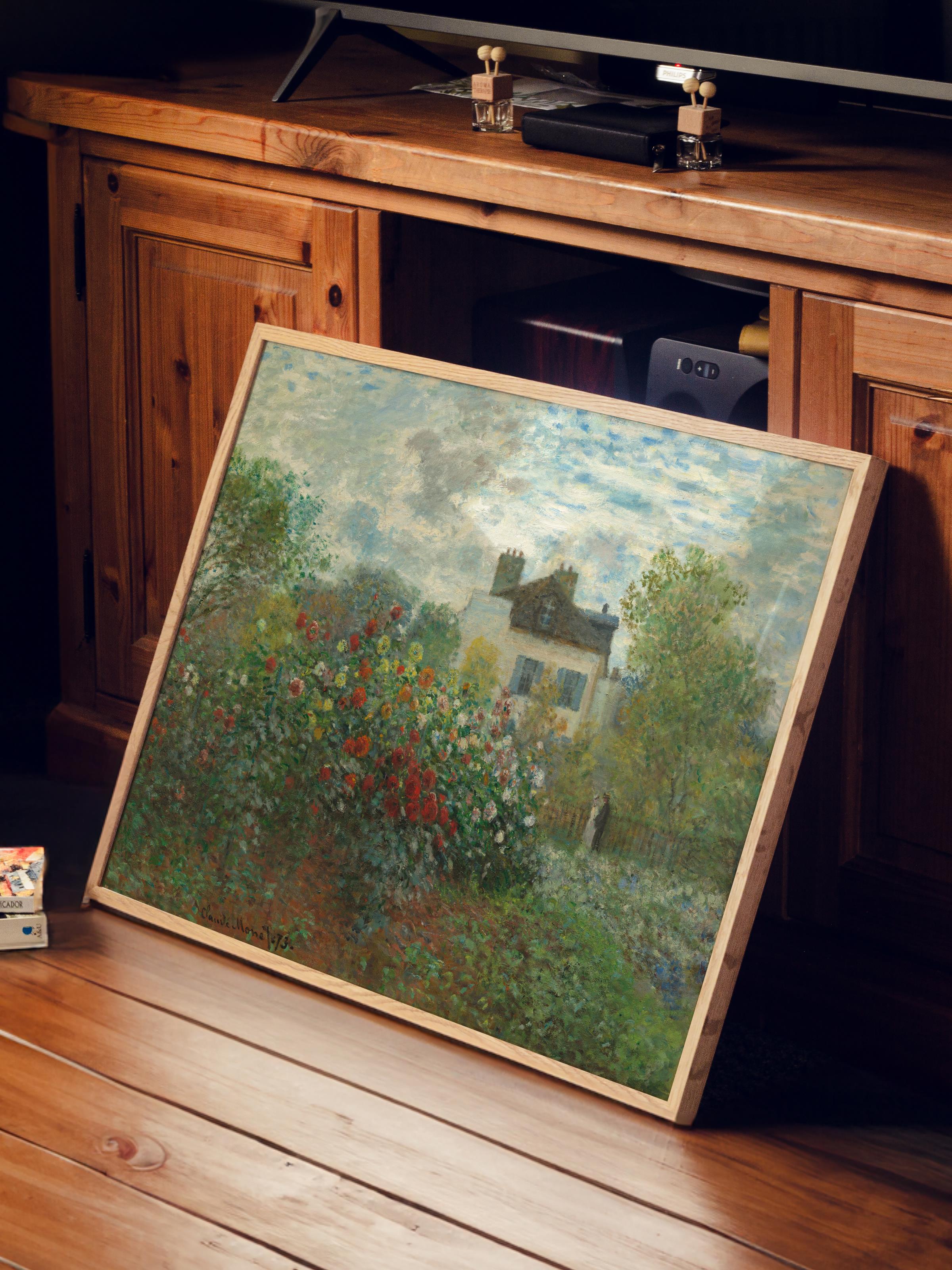 Monet Poster No:59 Modern Sanat Poster - Sanat Dekor Serisi - Duvar Tablosu, HD Baskı