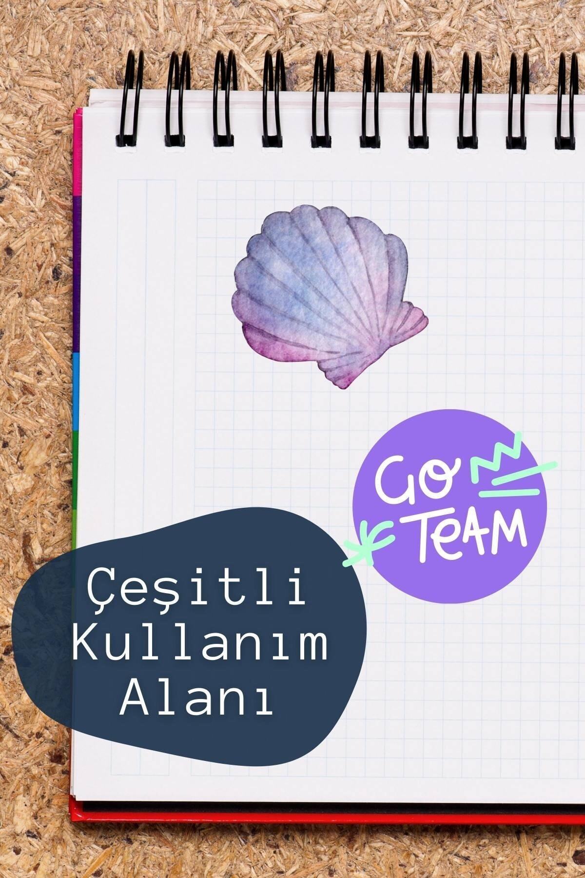 More Temalı Sticker Seti - 8 Adet Etiket Seti- Telefon, Tablet, Defter Laptop Uyumlu Etiket