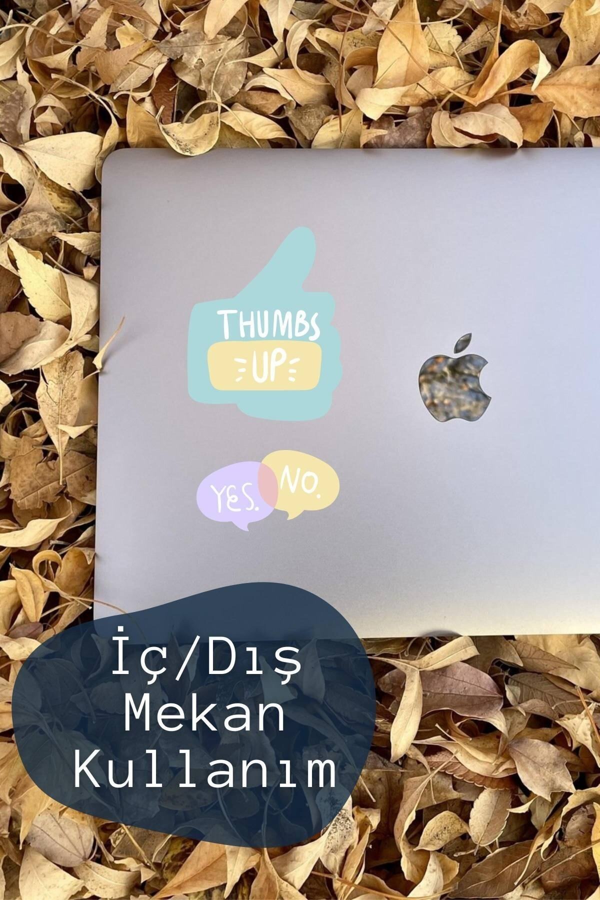 Motivasyon Temalı Sticker Seti - 6 Adet Etiket Seti- Telefon, Tablet, Defter Laptop Uyumlu Etiket