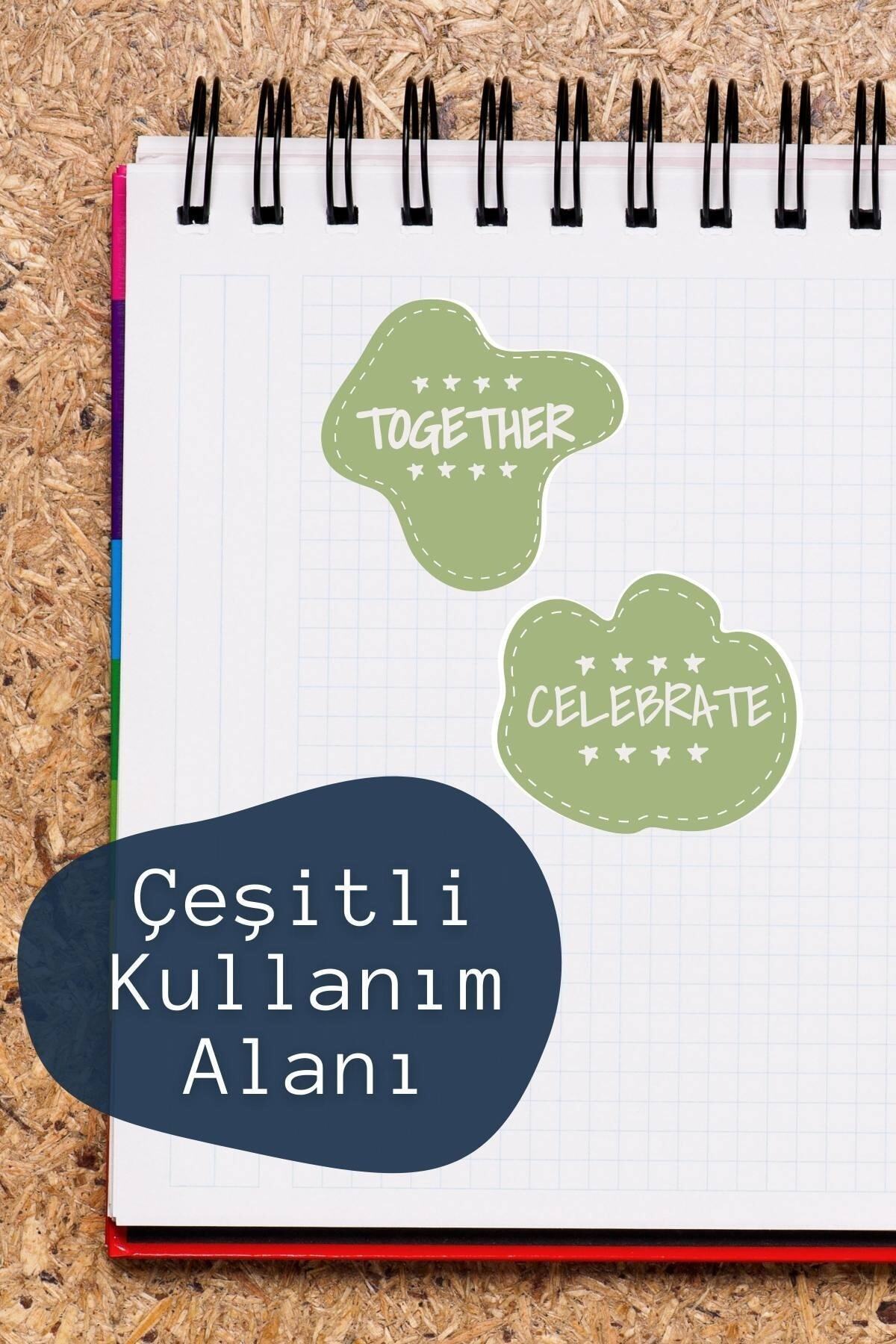 Motivasyon Temalı Sticker Seti - 6 Adet Etiket Seti- Telefon, Tablet, Defter Laptop Uyumlu Etiket