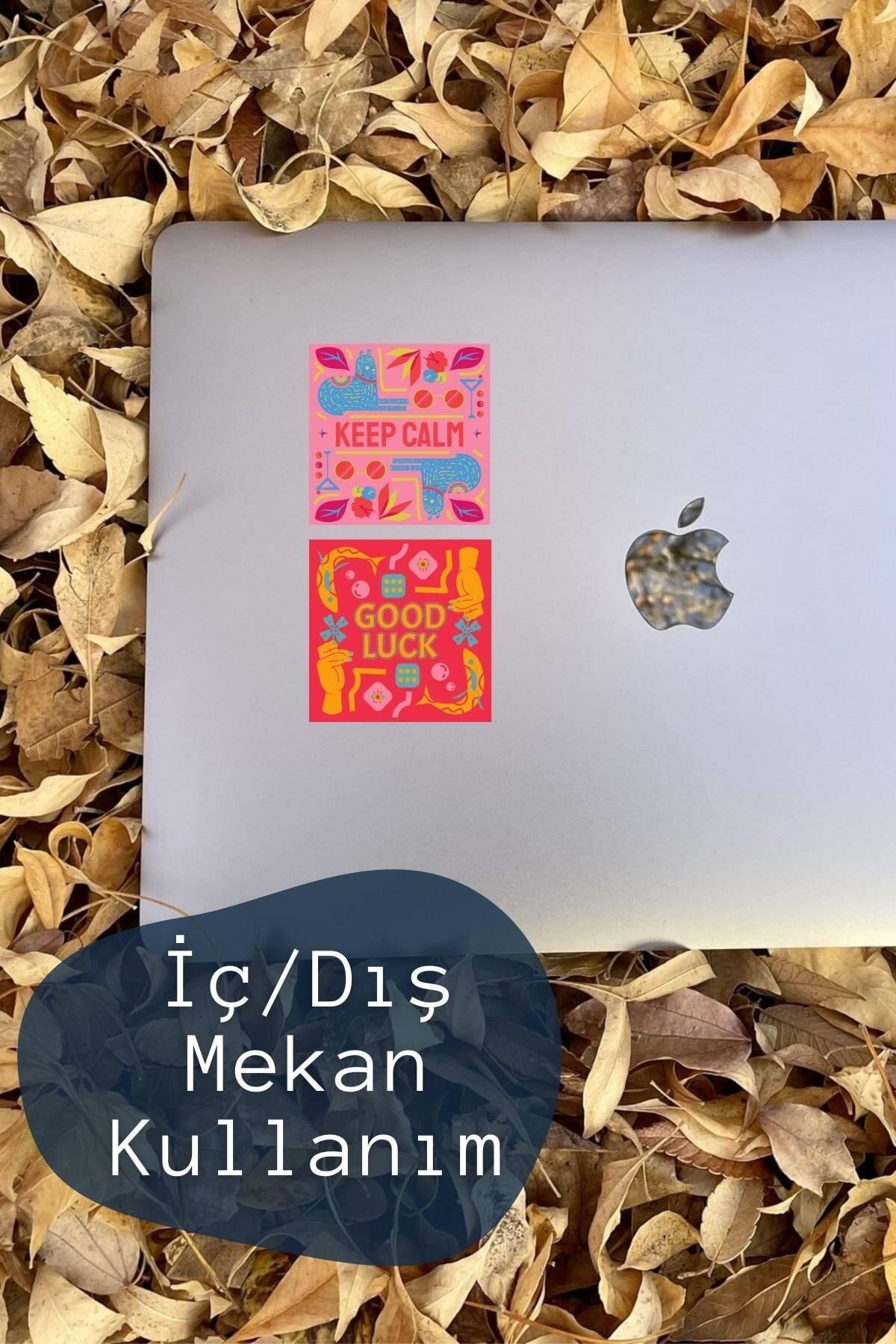 Motivasyon Temalı Sticker Seti - 6 Adet Etiket Seti- Telefon, Tablet, Defter Laptop Uyumlu Etiket
