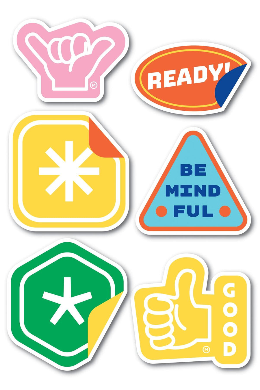 Motivasyon Temalı Sticker Seti - 7 Adet Etiket Seti- Telefon, Tablet, Defter Laptop Uyumlu Etiket