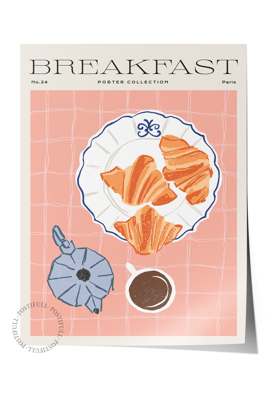 BREAKFAST Mutfak Temalı Çerçevesiz Poster