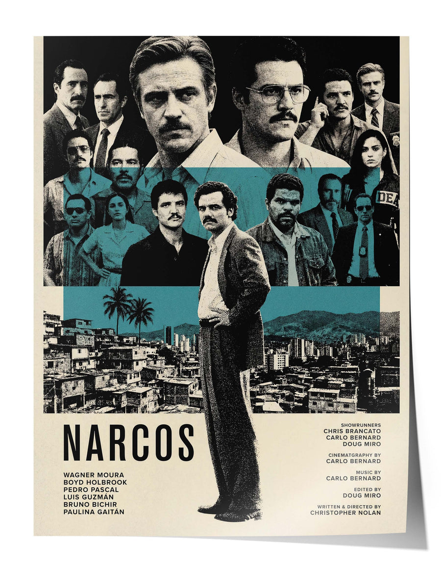 Narcos Posteri, Sinema ve Dizi Tablo Posterleri, Film Dizi Afişleri NO:112790