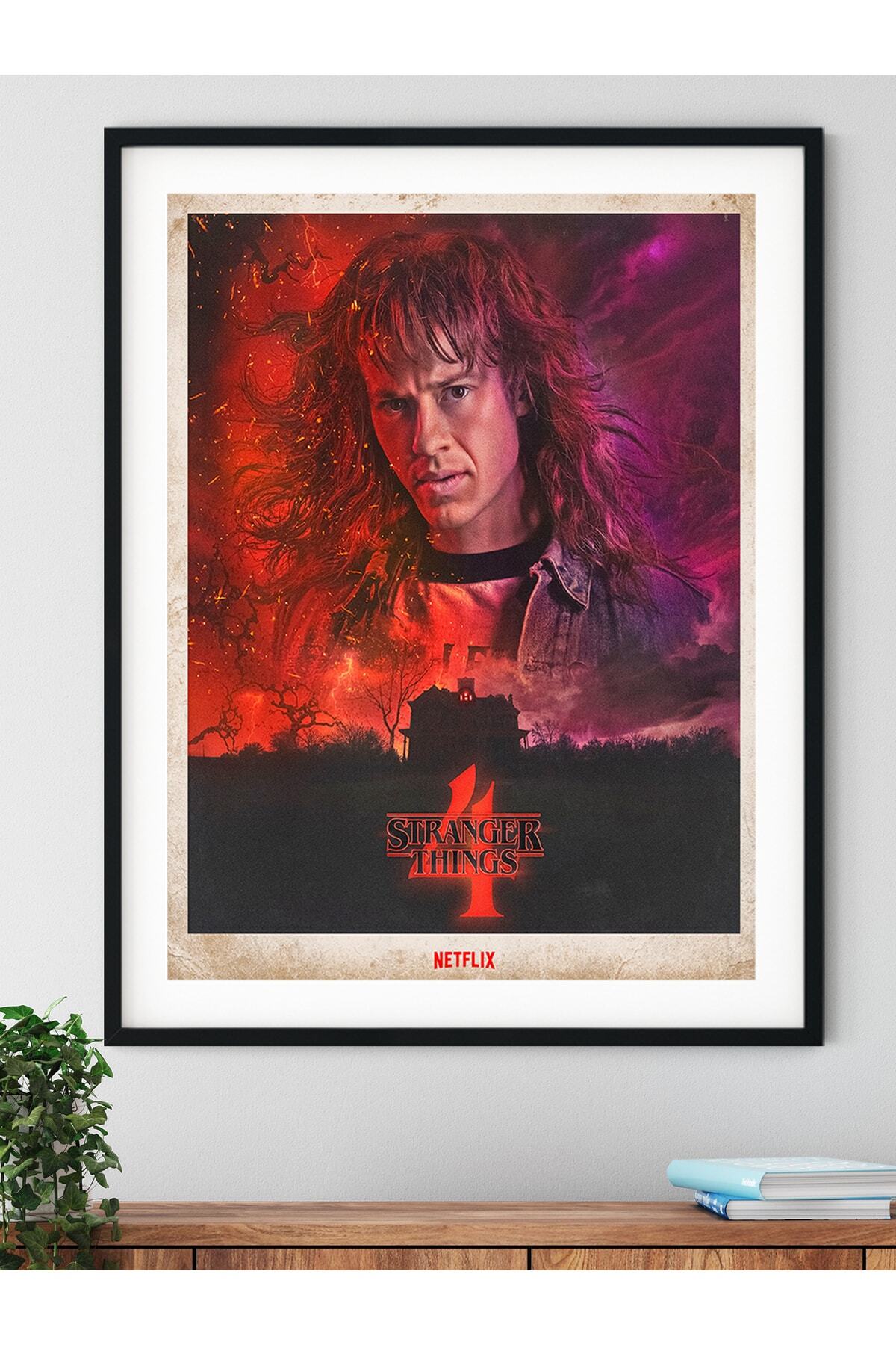 Netflix Stranger Things Eddie Duvar Tablosu, Çerçevesiz Poster, Salon, Oda Ve Ofis Duvar Dekoru