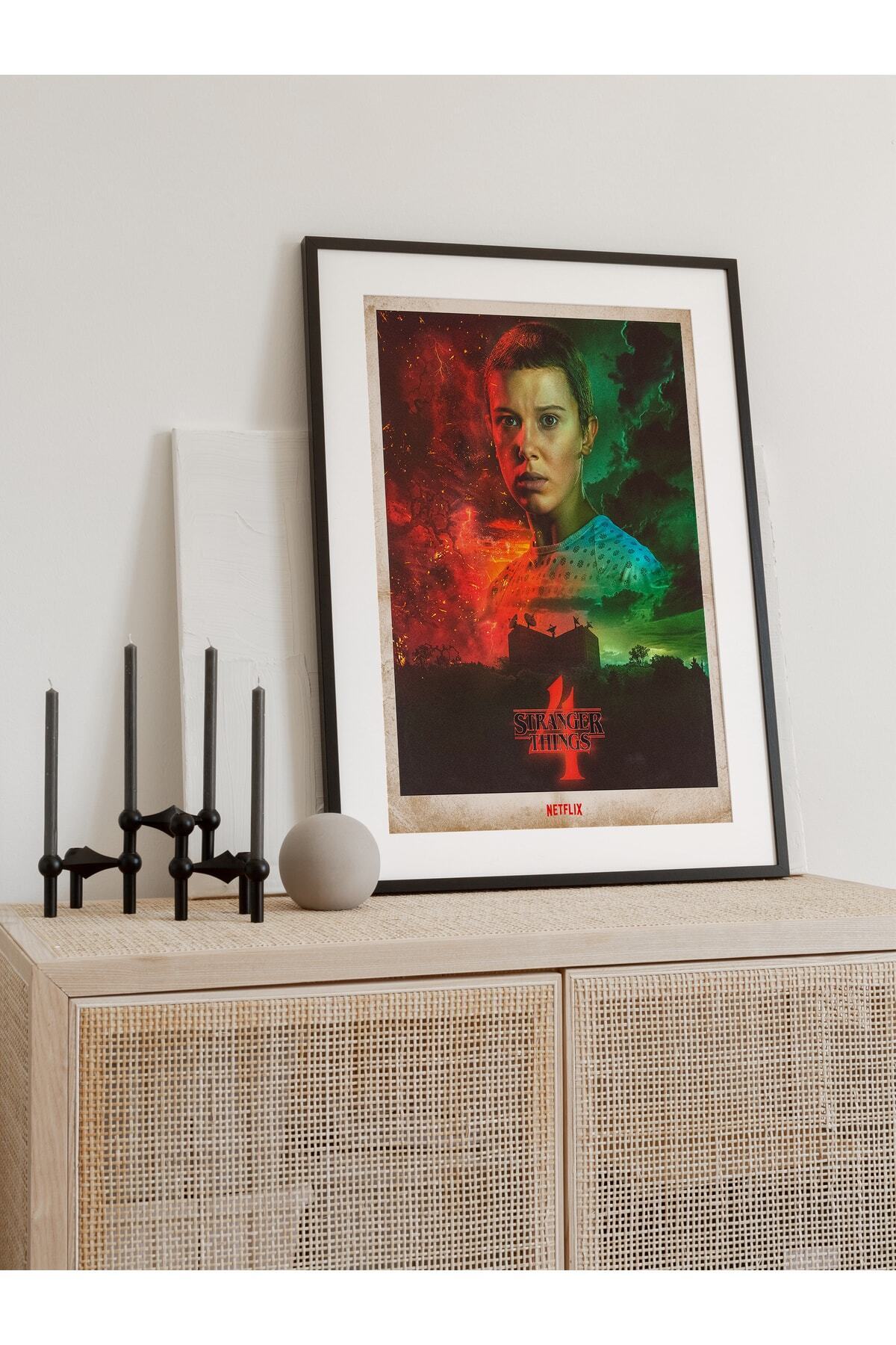 Netflix Stranger Things Eleven Duvar Tablosu, Çerçevesiz Poster, Salon, Oda Ve Ofis Duvar Dekoru
