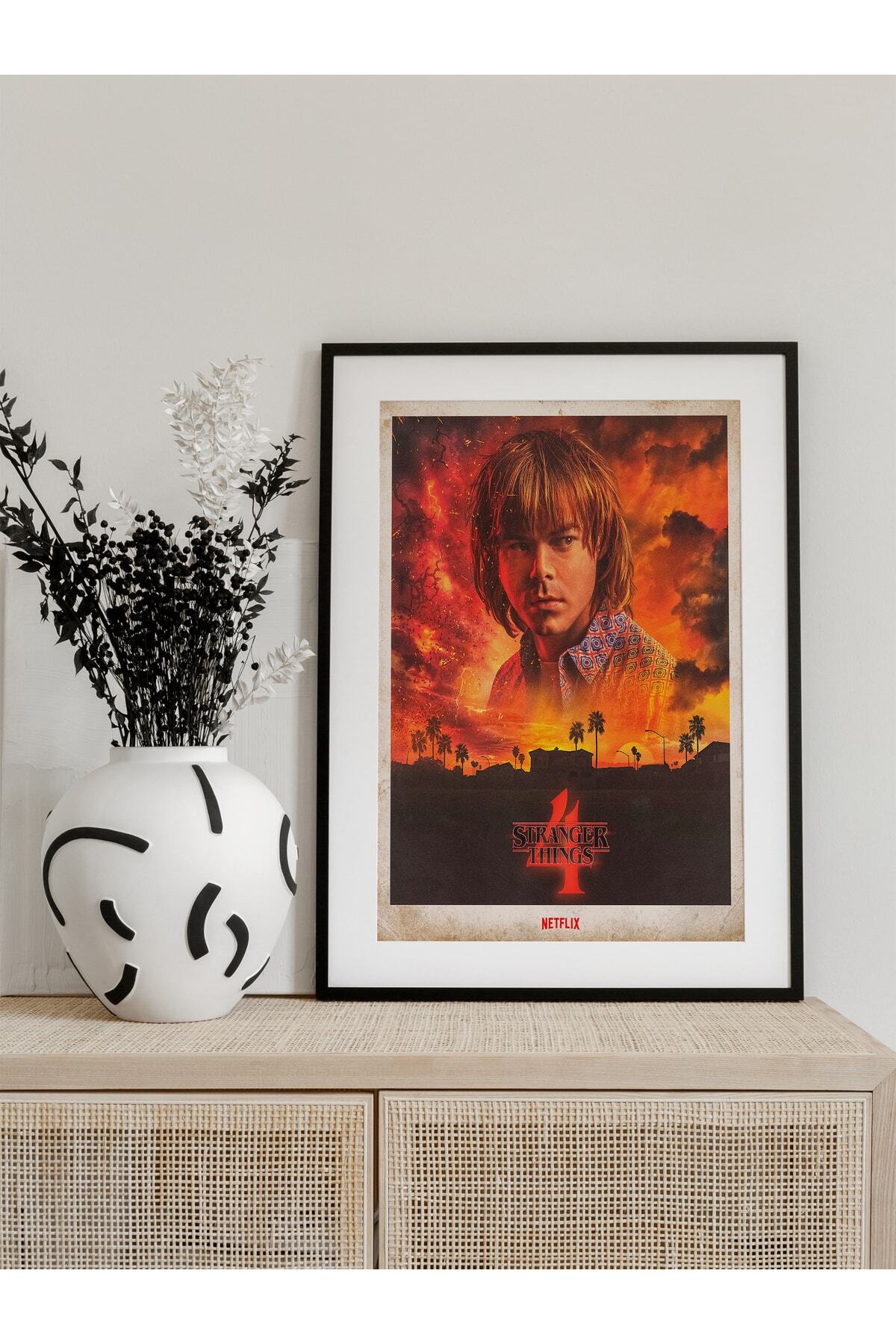 Netflix Stranger Things Jonathan Duvar Tablosu, Çerçevesiz Poster, Salon, Oda Ve Ofis Duvar Dekoru