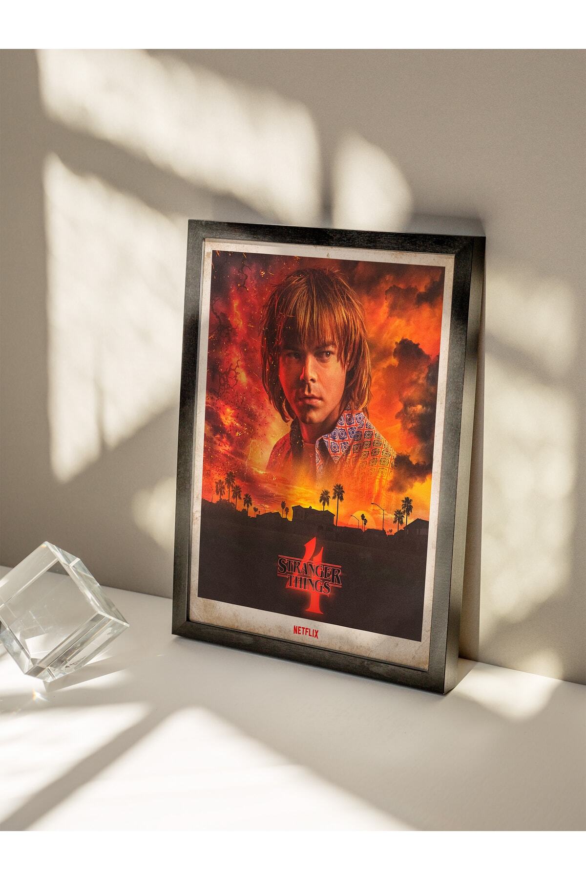Netflix Stranger Things Jonathan Duvar Tablosu, Çerçevesiz Poster, Salon, Oda Ve Ofis Duvar Dekoru