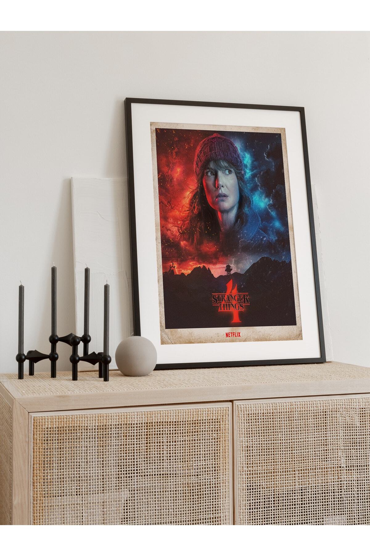 Netflix Stranger Things Joyce Duvar Tablosu, Çerçevesiz Poster, Salon, Oda Ve Ofis Duvar Dekoru