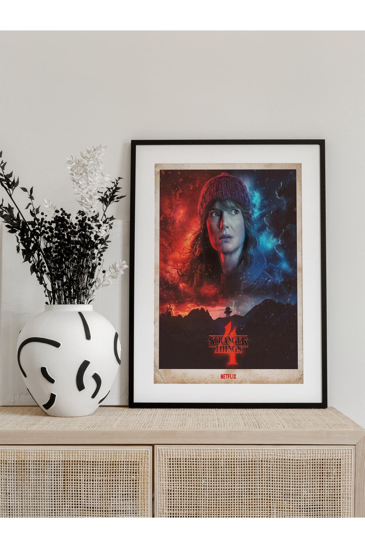 Netflix Stranger Things Joyce Duvar Tablosu, Çerçevesiz Poster, Salon, Oda Ve Ofis Duvar Dekoru