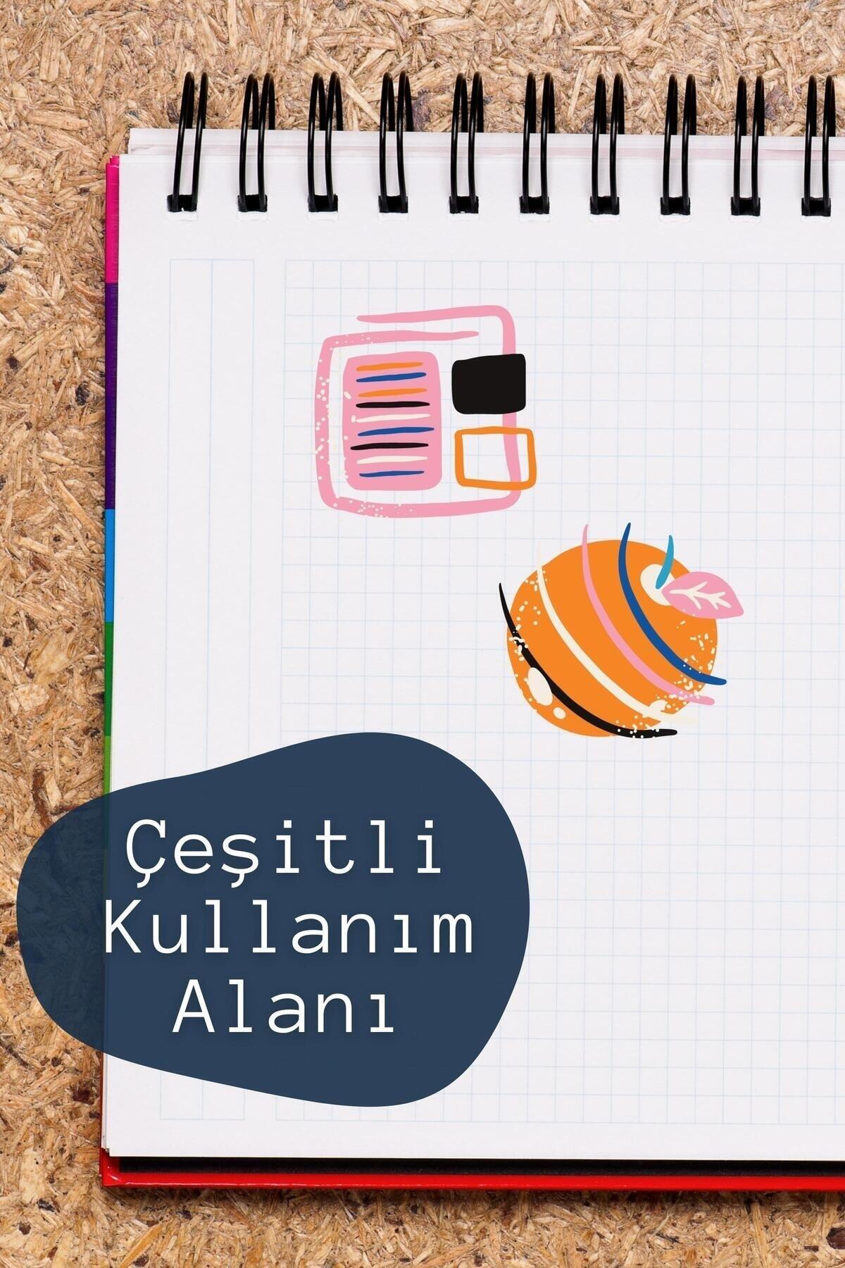 Ofis Temalı Sticker Seti - 8 Adet Etiket Seti- Telefon, Tablet, Defter Laptop Uyumlu Etiket
