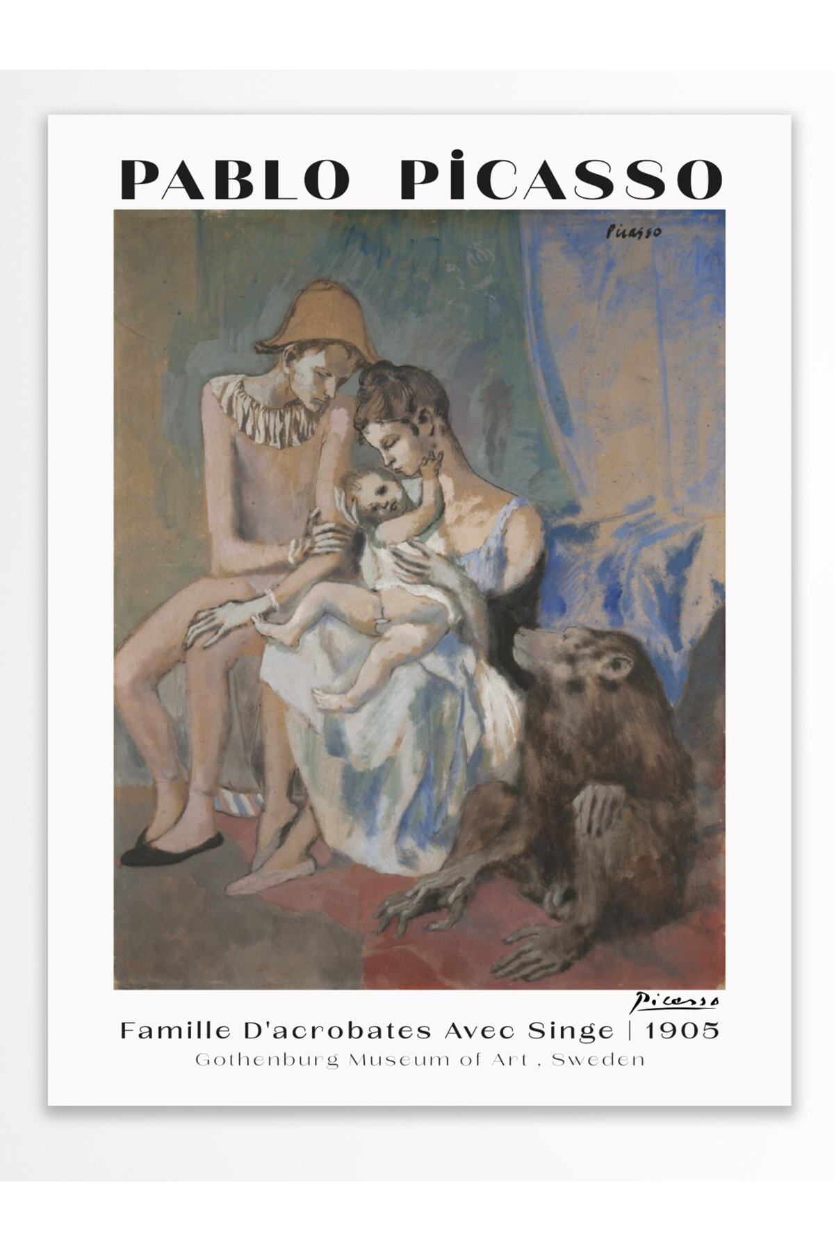 Pablo Picasso Duvar Posteri - Estetik Duvar Dekoru - Sanat Serisi Posterleri - Kalın Kağıt
