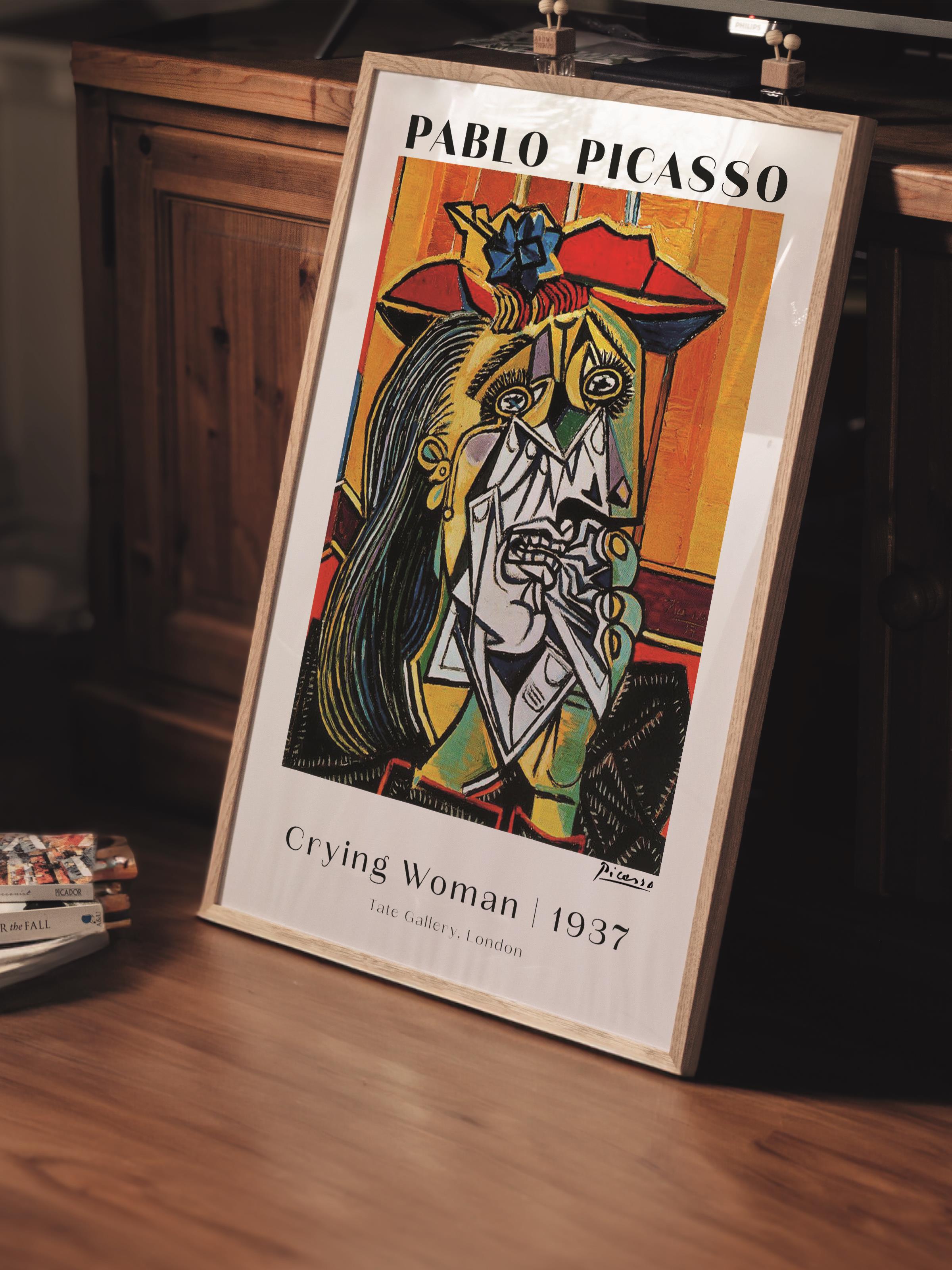 Pablo Picasso Duvar Posteri - Estetik Duvar Dekoru - Sanat Serisi Posterleri - Kalın Kağıt