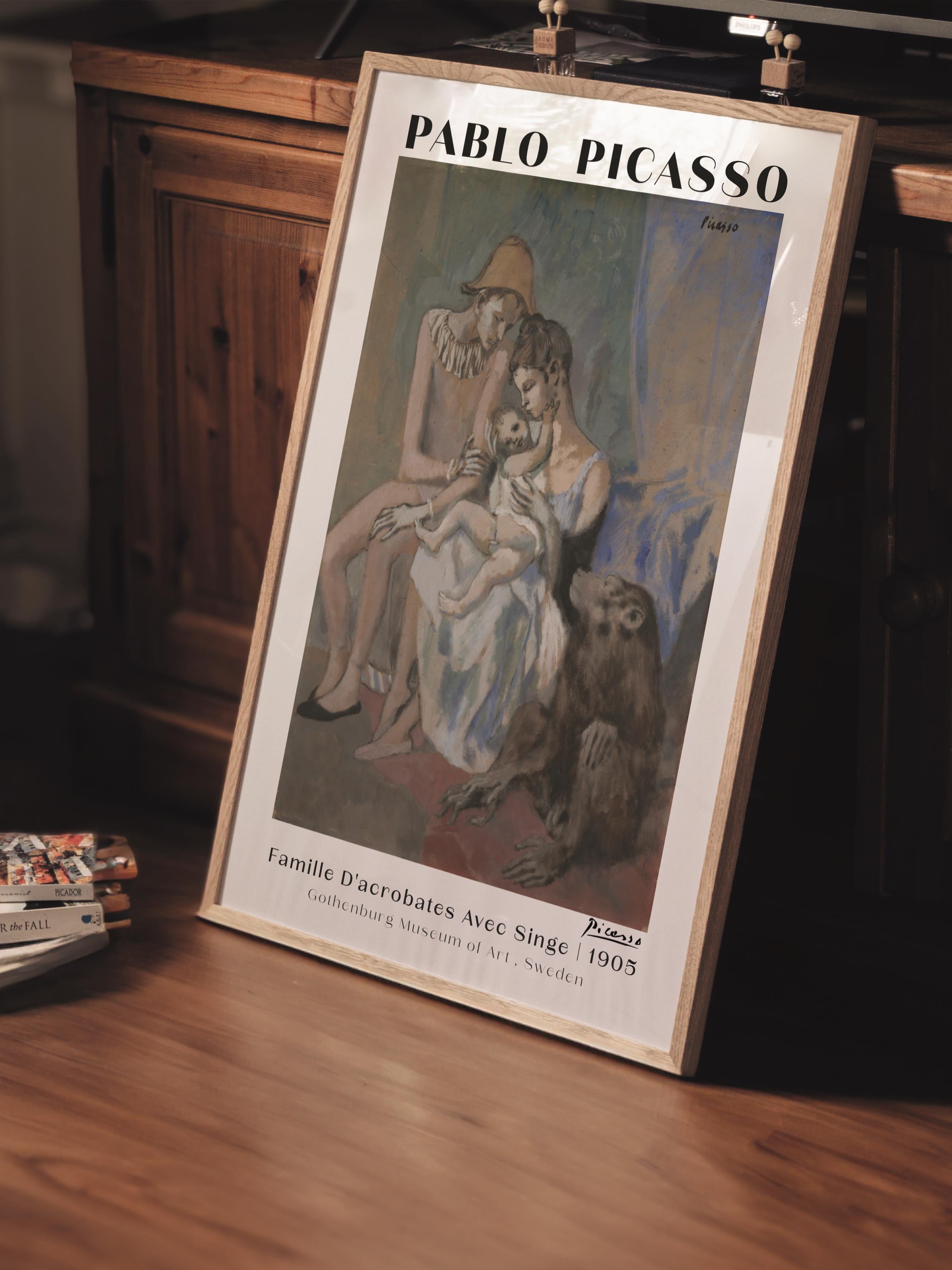 Pablo Picasso Duvar Posteri - Estetik Duvar Dekoru - Sanat Serisi Posterleri - Kalın Kağıt