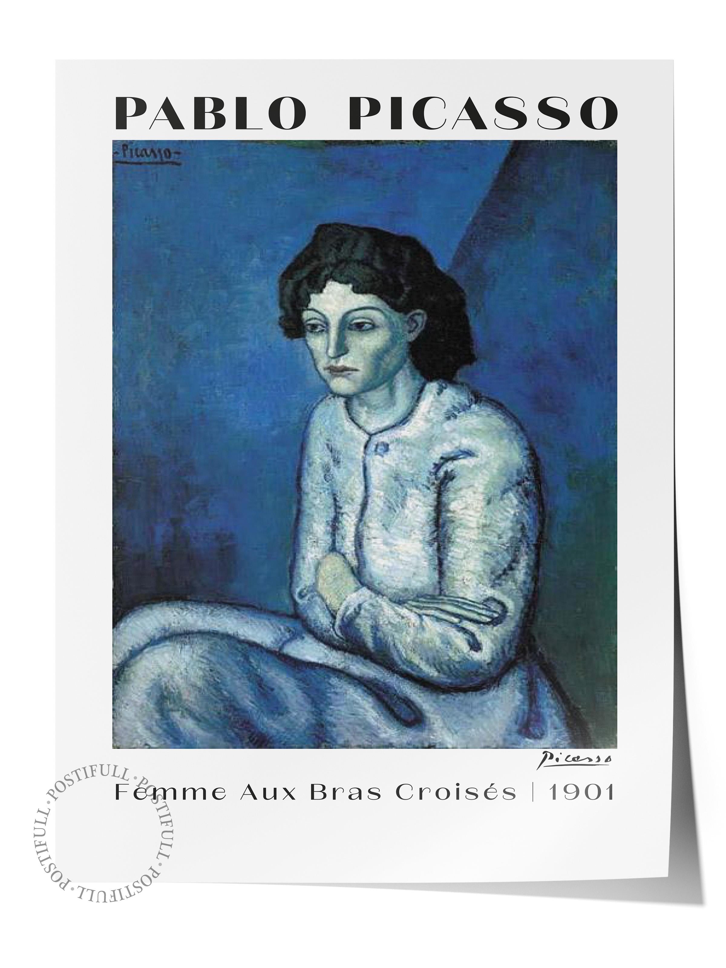 Pablo Picasso Duvar Posteri - Estetik Duvar Dekoru - Sanat Serisi Posterleri - Kalın Kağıt