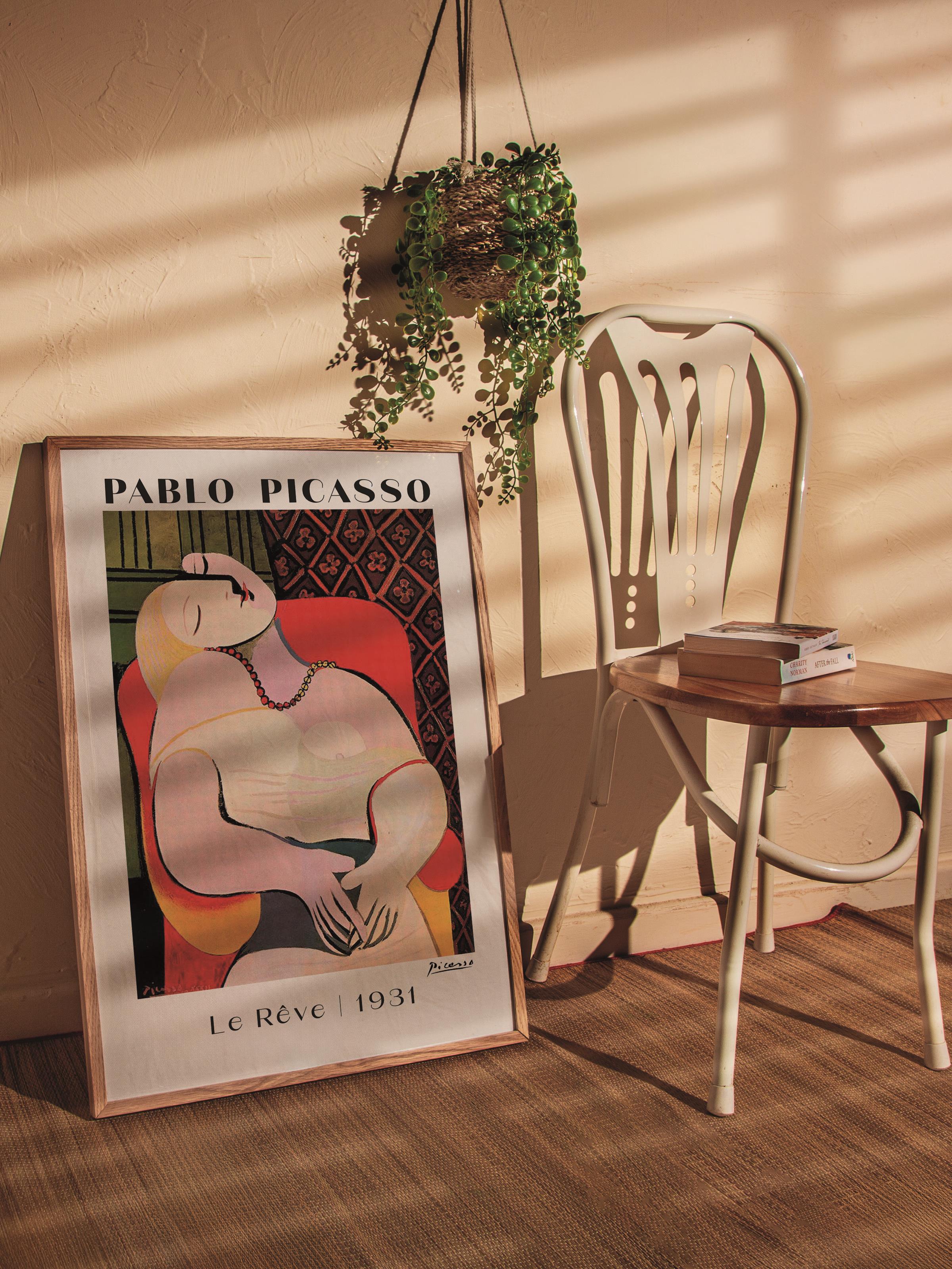 Pablo Picasso Duvar Posteri - Estetik Duvar Dekoru - Sanat Serisi Posterleri - Kalın Kağıt