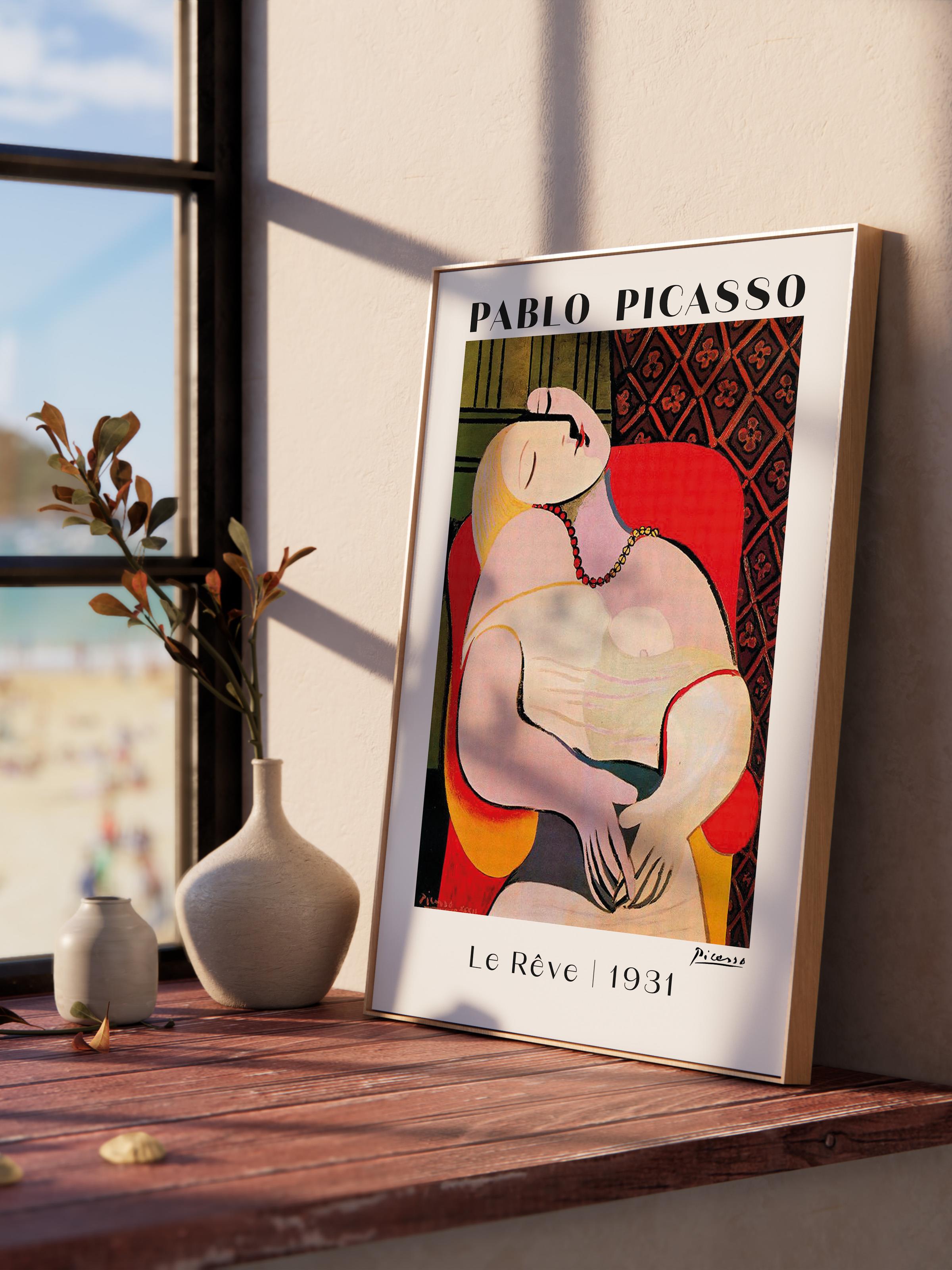 Pablo Picasso Duvar Posteri - Estetik Duvar Dekoru - Sanat Serisi Posterleri - Kalın Kağıt
