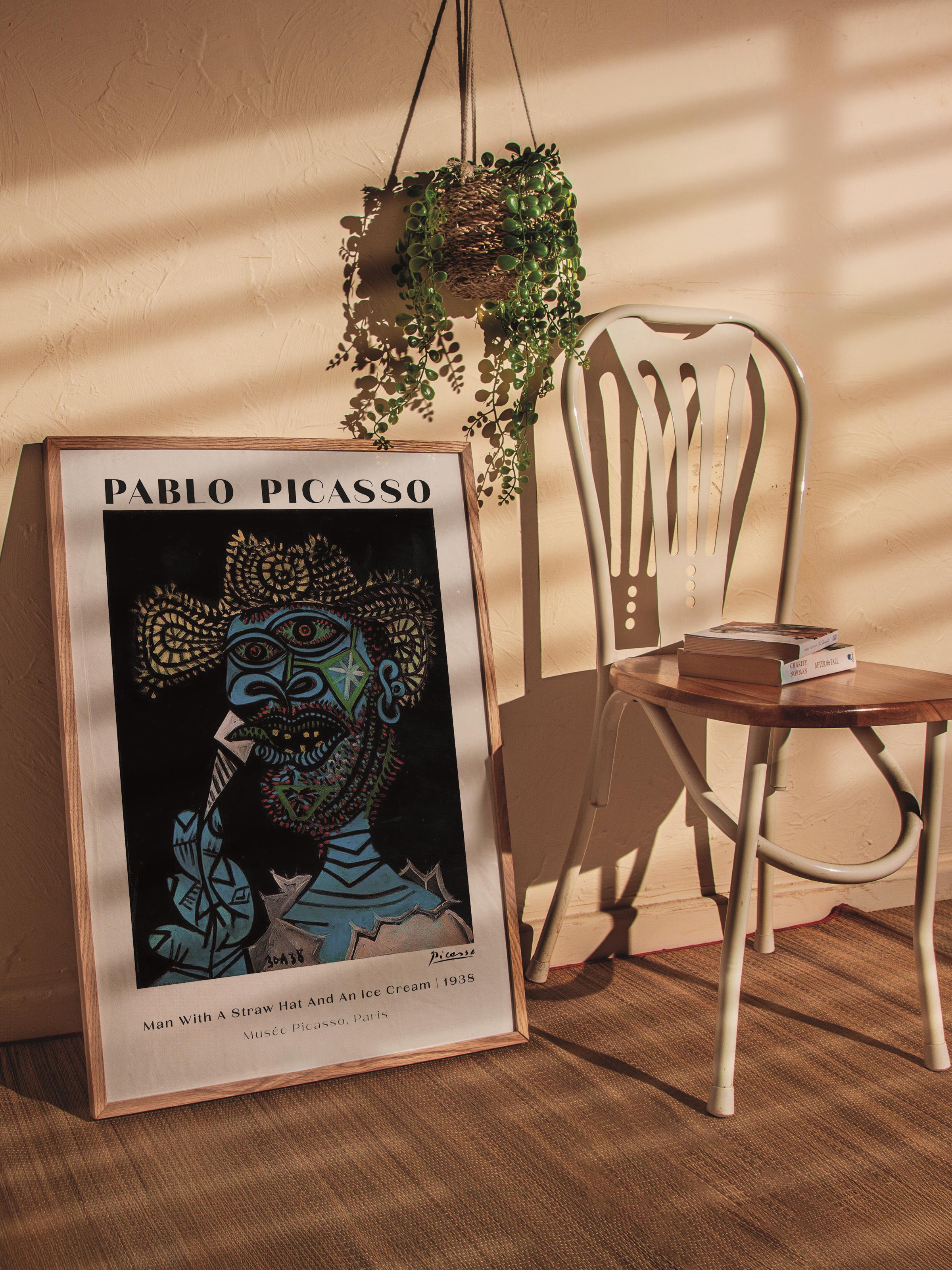 Pablo Picasso Duvar Posteri - Estetik Duvar Dekoru - Sanat Serisi Posterleri - Kalın Kağıt