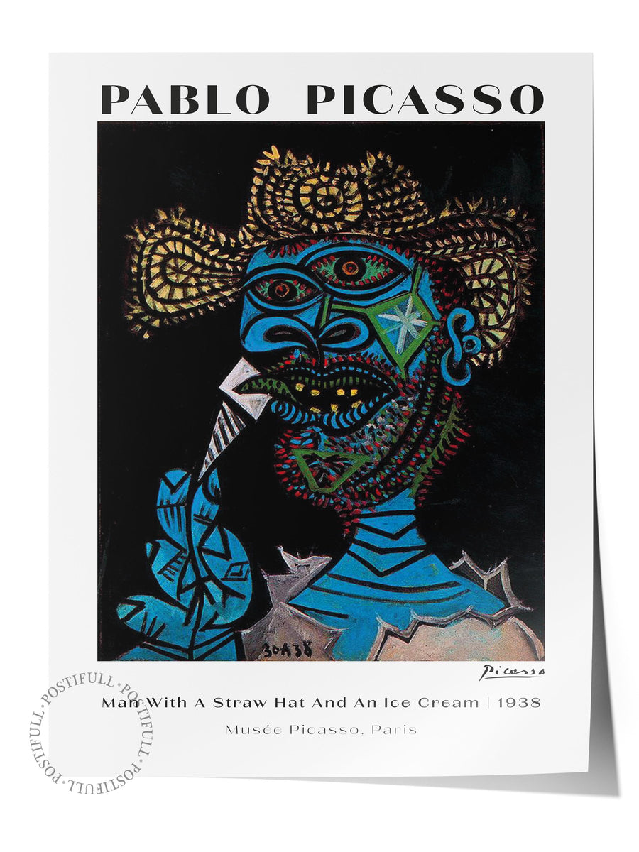 Pablo Picasso Duvar Posteri - Estetik Duvar Dekoru - Sanat Serisi Posterleri - Kalın Kağıt