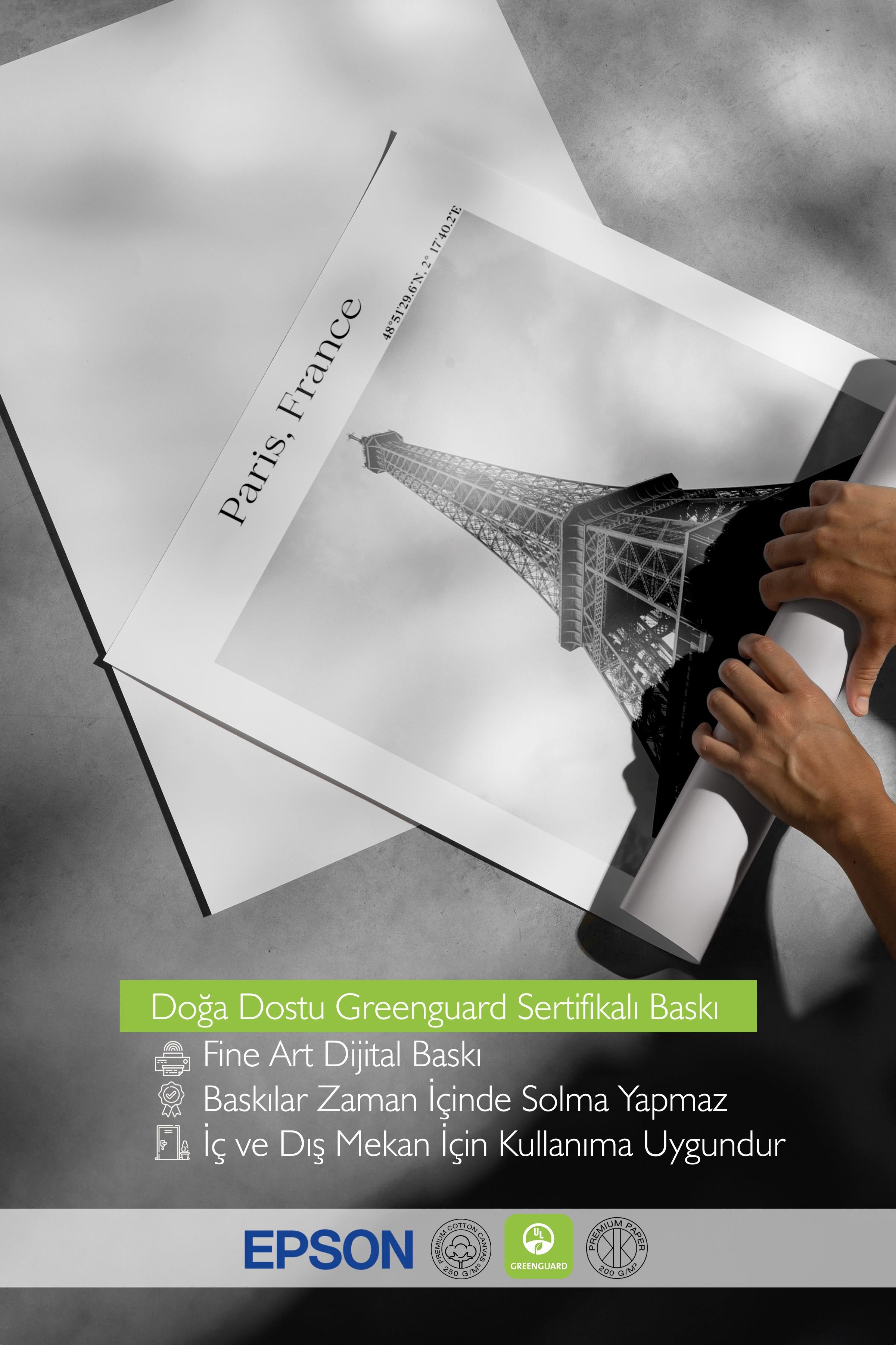 Paris - Fransa, Şehir Temalı Poster, Çerçevesiz Duvar Posteri, NO:30032