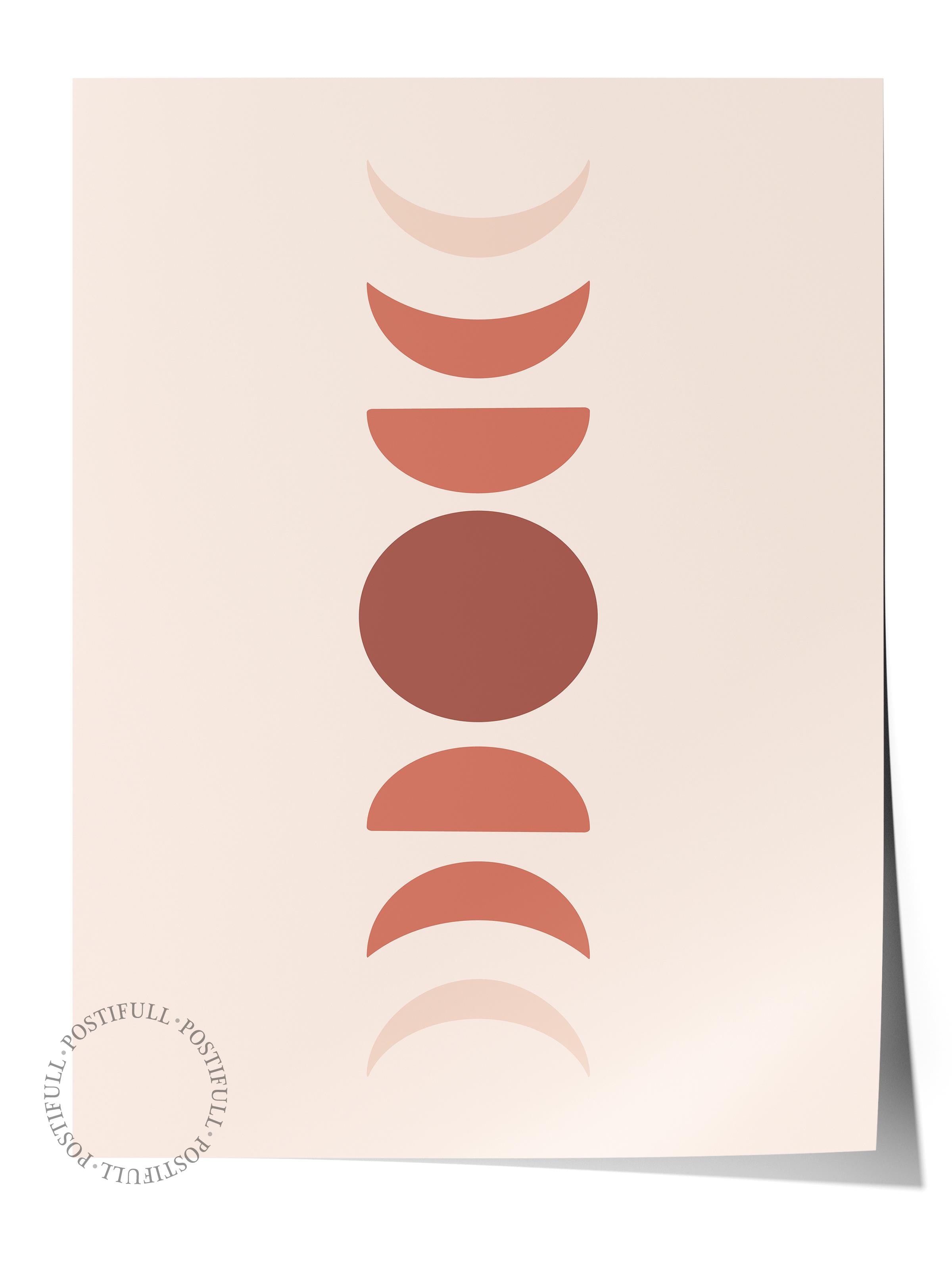 Pastel Boho Duvar Dekoru, Çerçevesiz Poster, Çerçevesiz Duvar Tablosu - Fine Art Kağıt ve HD Baskı