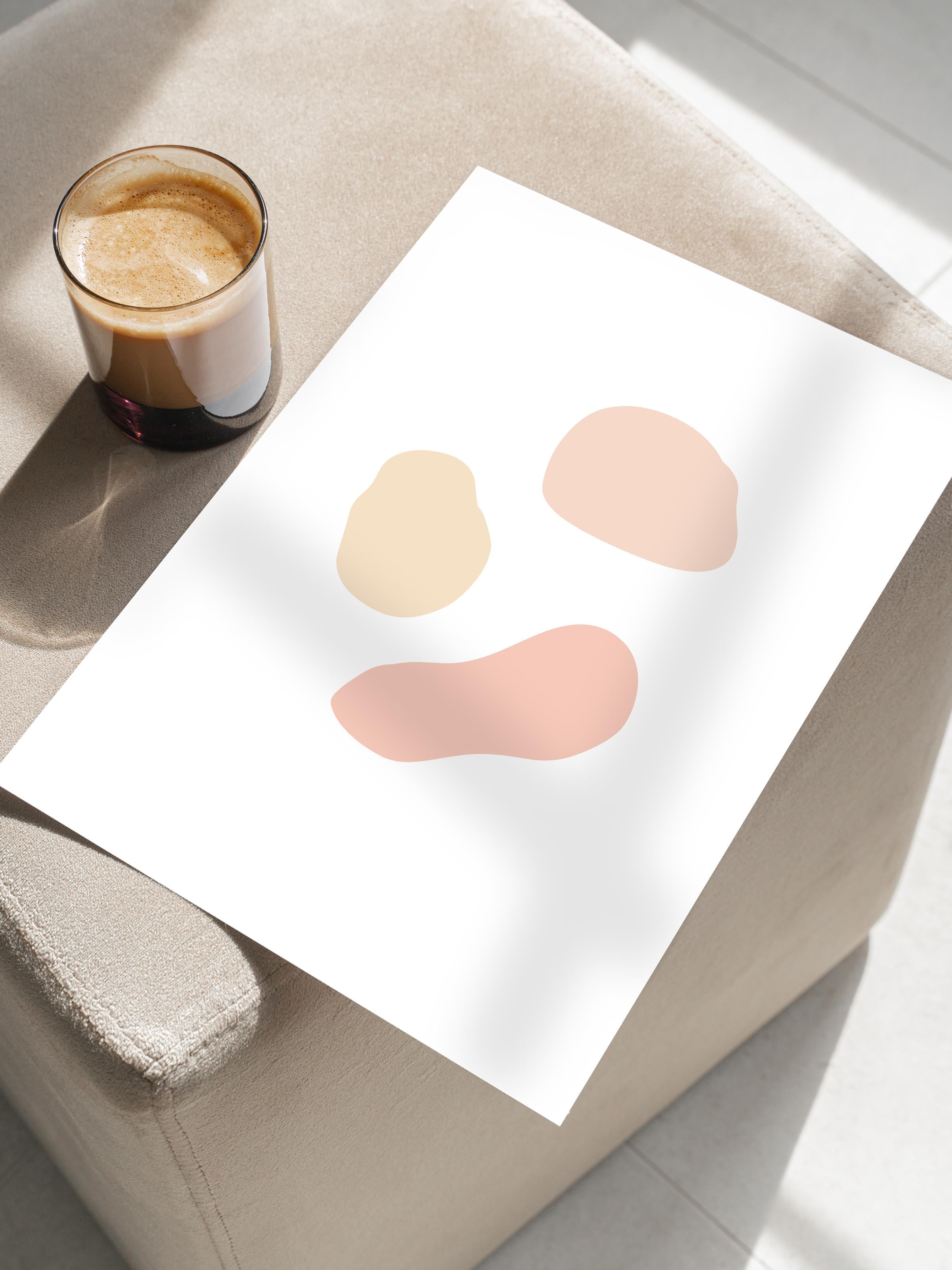 Pastel Boho Duvar Dekoru, Çerçevesiz Poster, Çerçevesiz Duvar Tablosu - Fine Art Kağıt ve HD Baskı