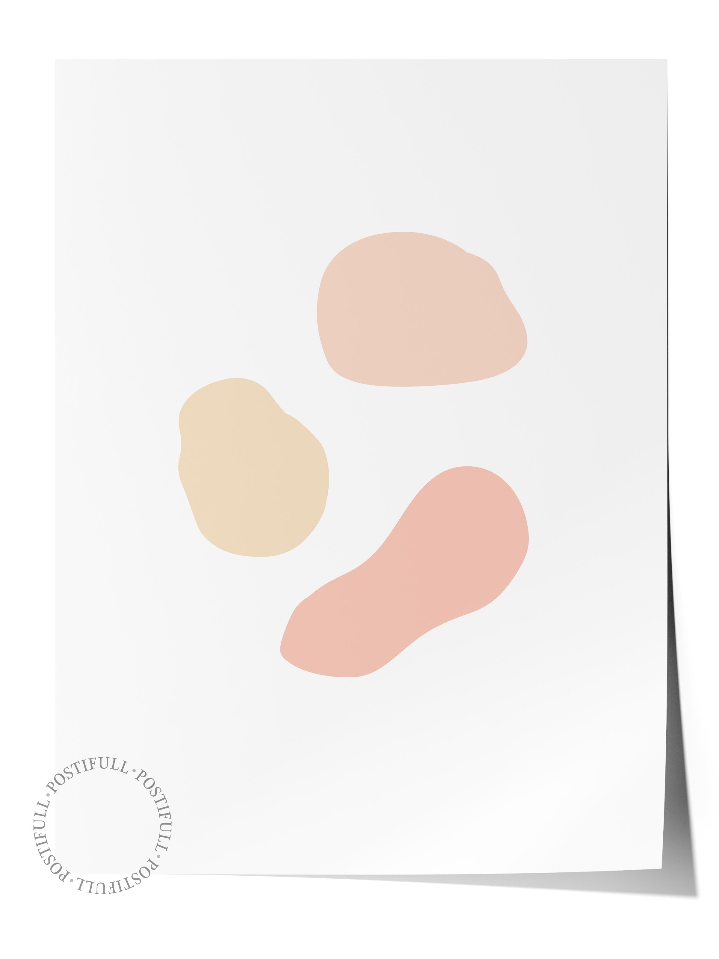 Pastel Boho Duvar Dekoru, Çerçevesiz Poster, Çerçevesiz Duvar Tablosu - Fine Art Kağıt ve HD Baskı