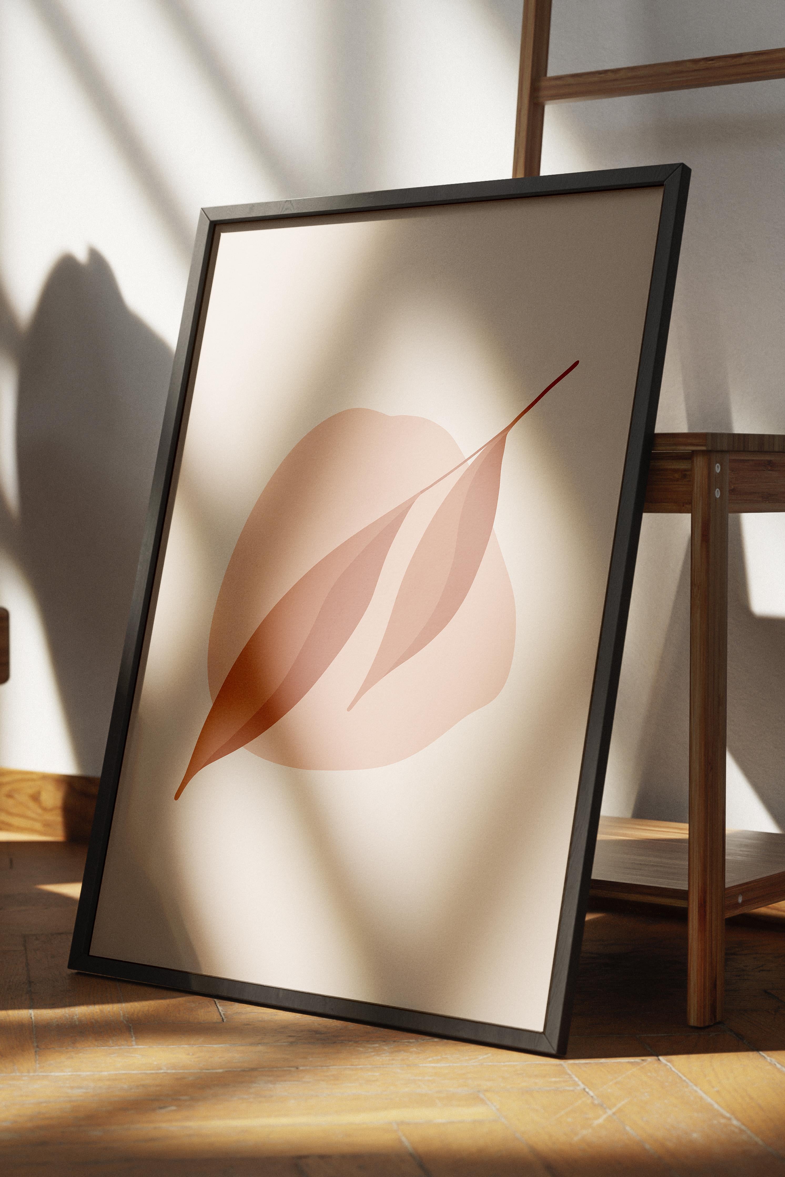 Pastel Boho Duvar Dekoru, Çerçevesiz Poster, Çerçevesiz Duvar Tablosu - Fine Art Kağıt ve HD Baskı