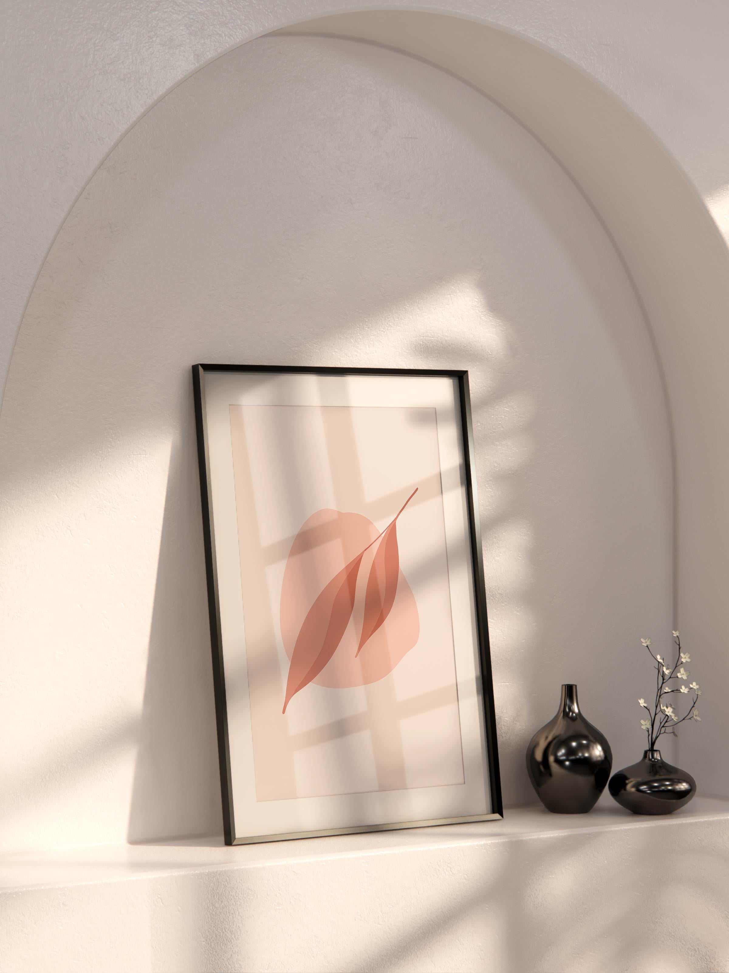 Pastel Boho Duvar Dekoru, Çerçevesiz Poster, Çerçevesiz Duvar Tablosu - Fine Art Kağıt ve HD Baskı