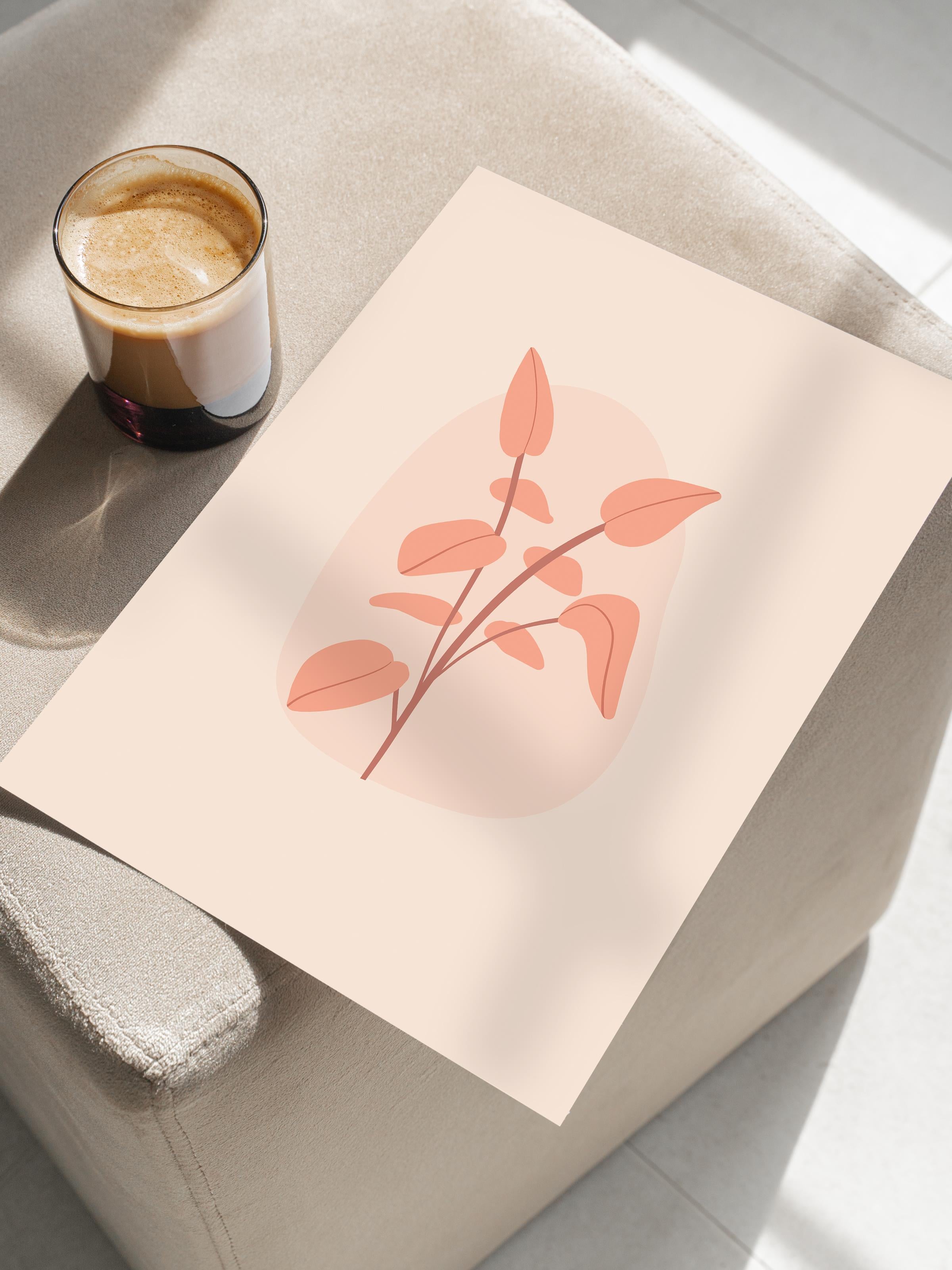 Pastel Boho Duvar Dekoru, Çerçevesiz Poster, Çerçevesiz Duvar Tablosu - Fine Art Kağıt ve HD Baskı