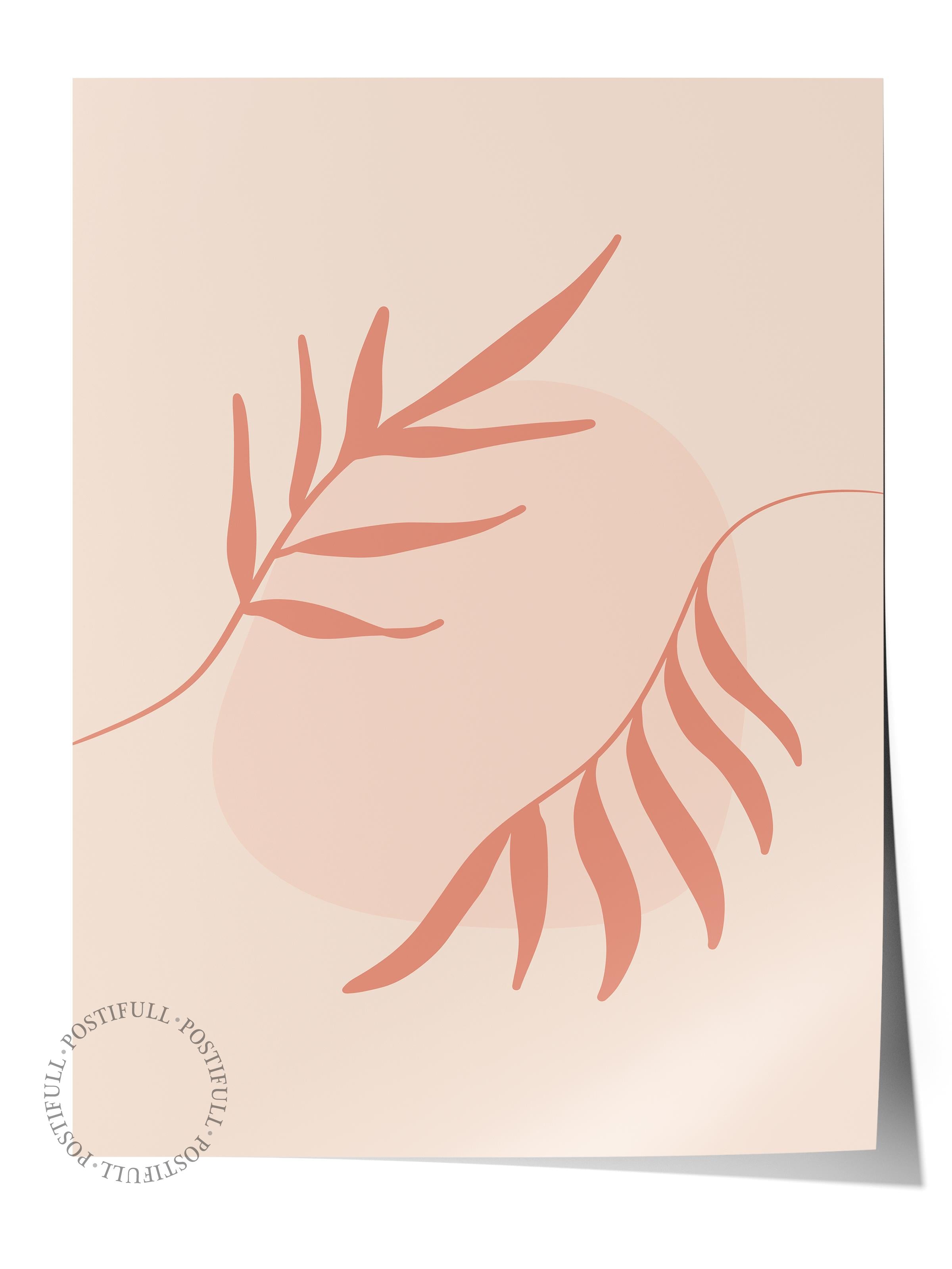 Pastel Boho Duvar Dekoru, Çerçevesiz Poster, Çerçevesiz Duvar Tablosu - Fine Art Kağıt ve HD Baskı