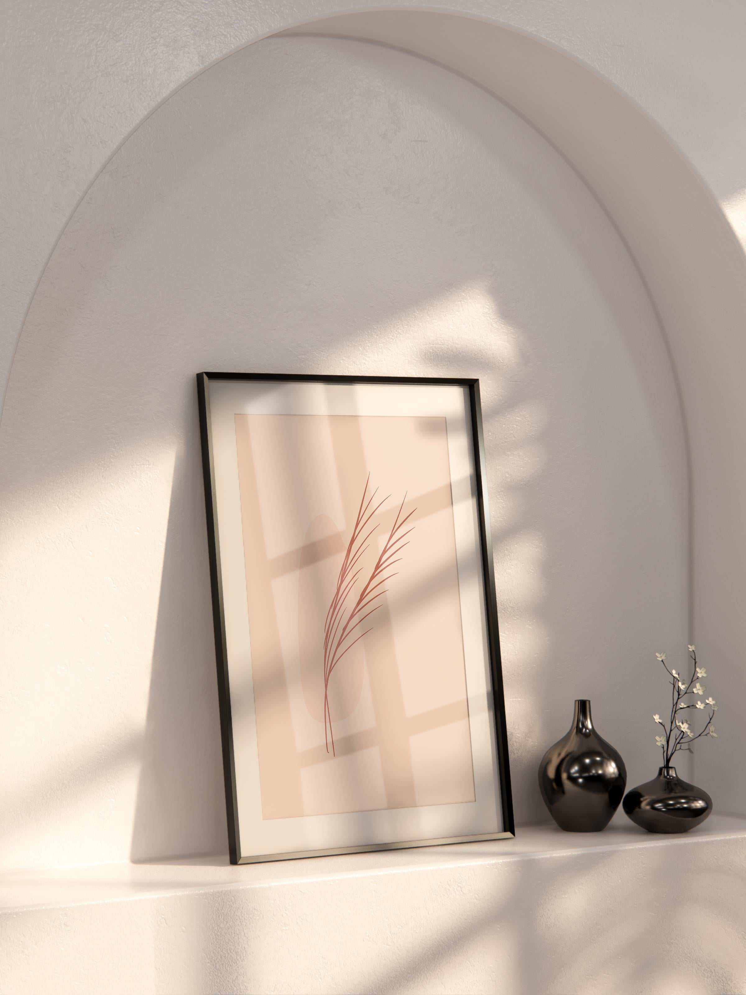 Pastel Boho Duvar Dekoru, Çerçevesiz Poster, Çerçevesiz Duvar Tablosu - Fine Art Kağıt ve HD Baskı