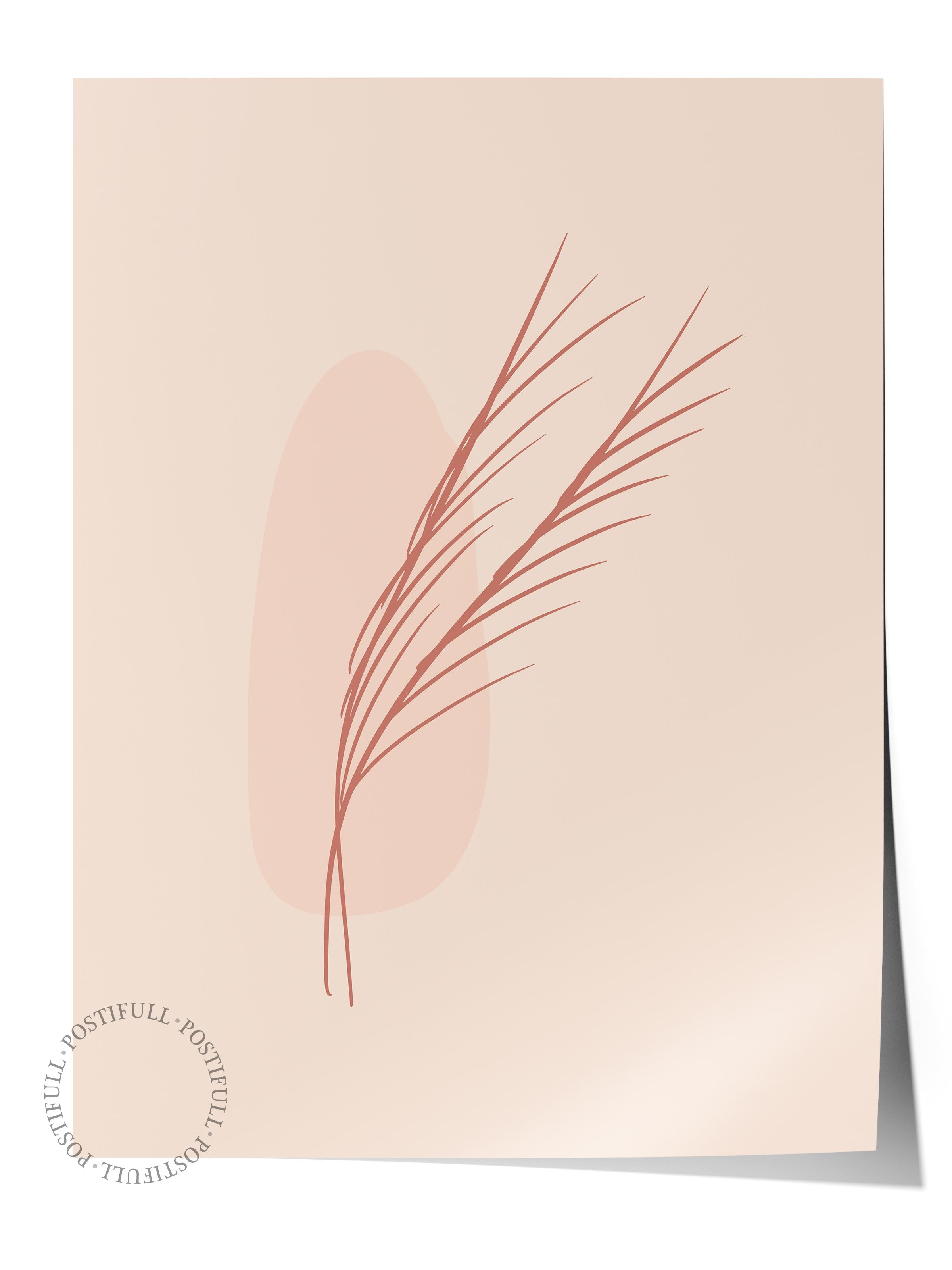 Pastel Boho Duvar Dekoru, Çerçevesiz Poster, Çerçevesiz Duvar Tablosu - Fine Art Kağıt ve HD Baskı