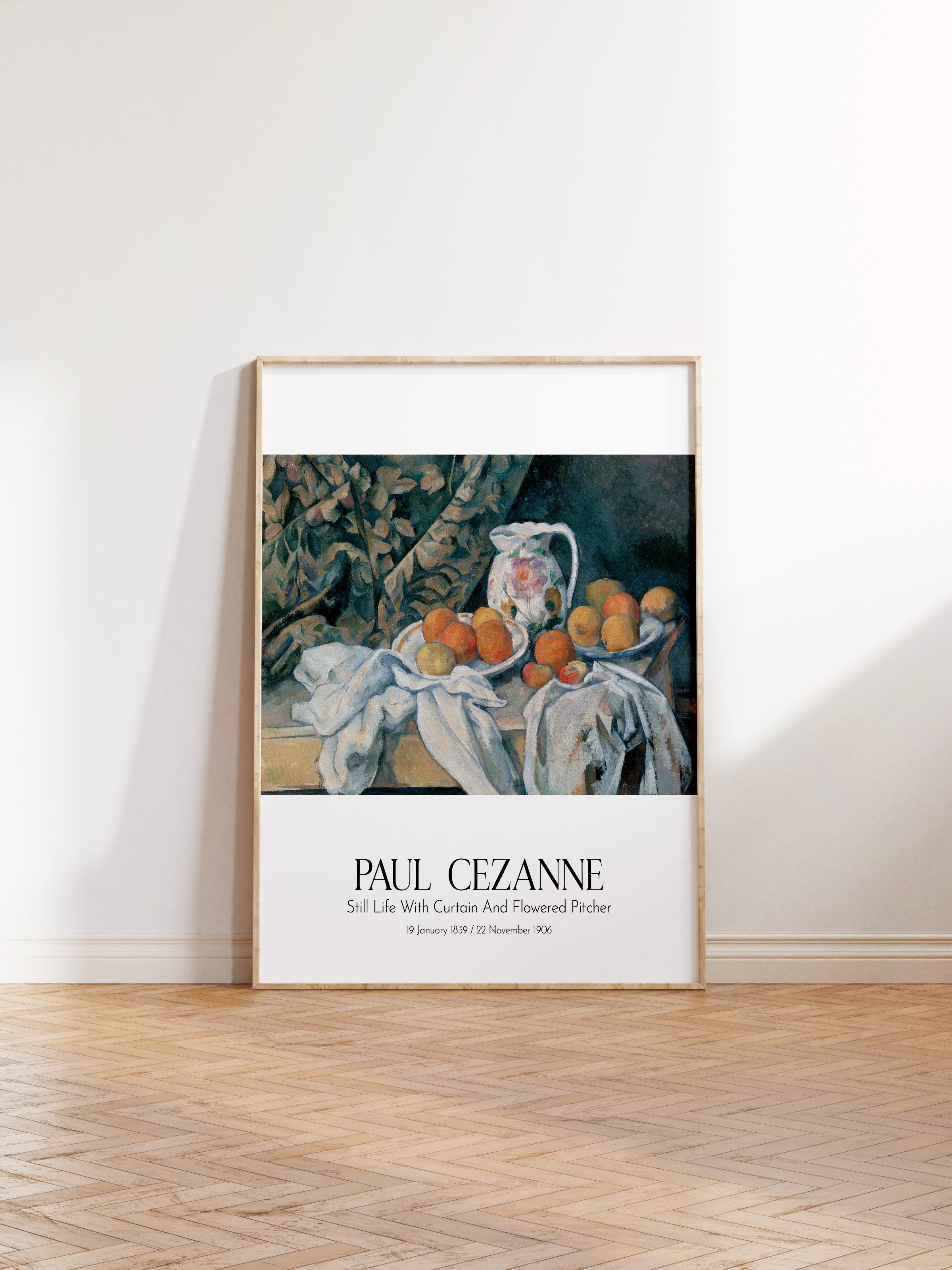 Paul Cezanne, Ahşap Çerçeveli Tablo, Sanat Serisi NO:110470