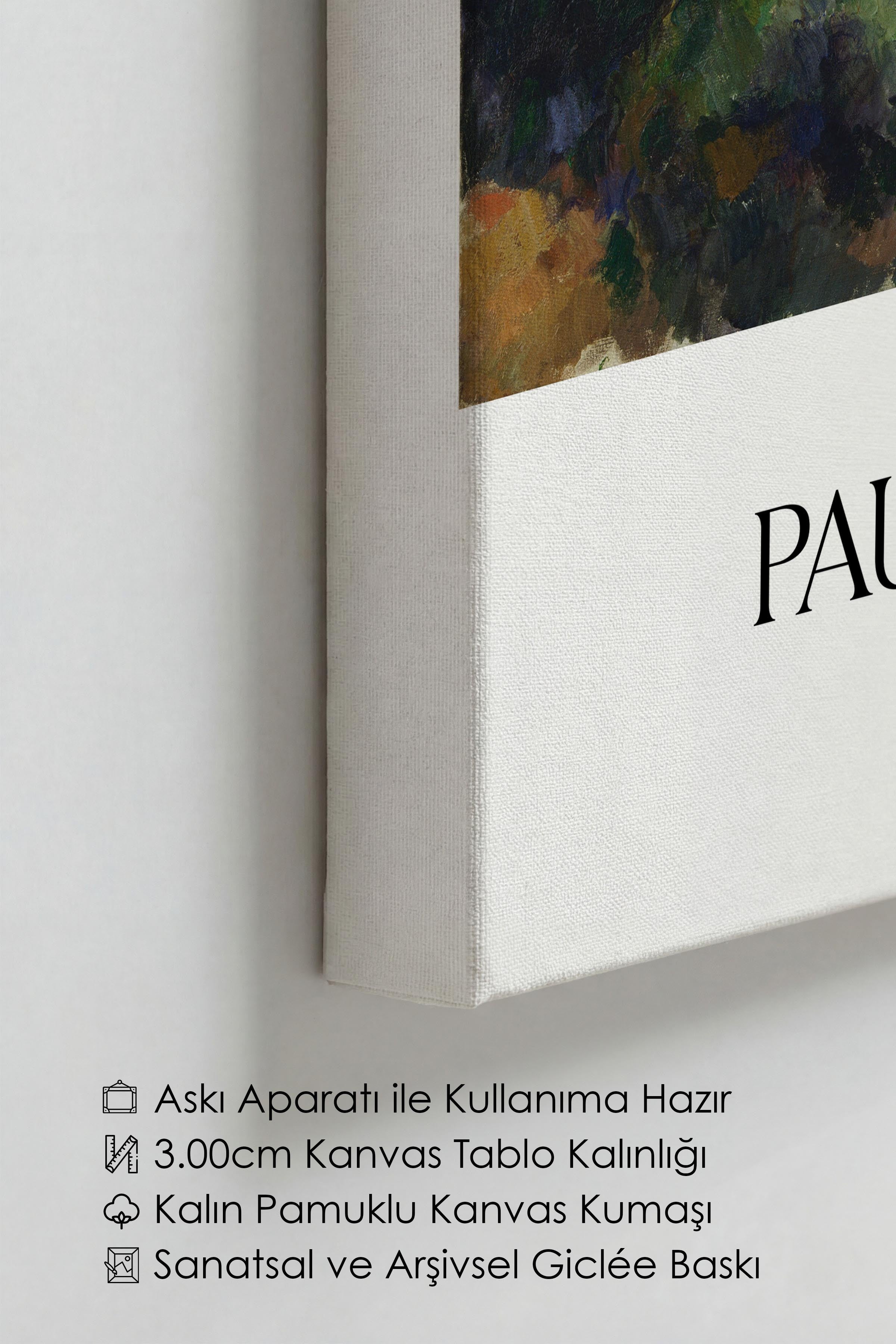 Paul Cezanne - Château Noir, Kanvas Tablo, Sanat Serisi NO:110454