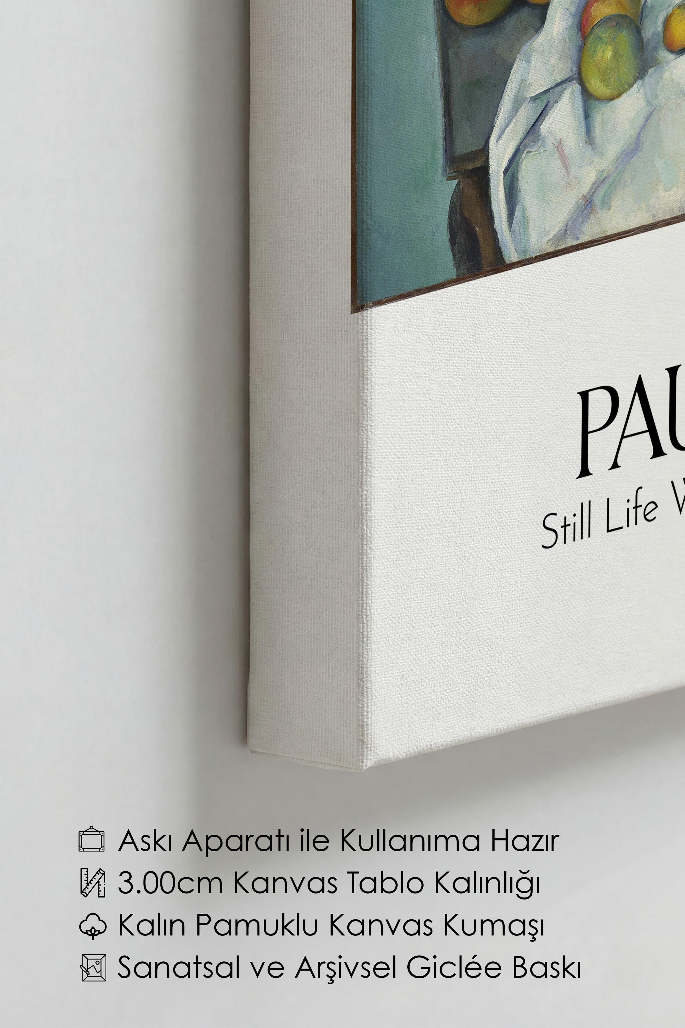 Paul Cezanne, Kanvas Tablo, Sanat Serisi NO:110466