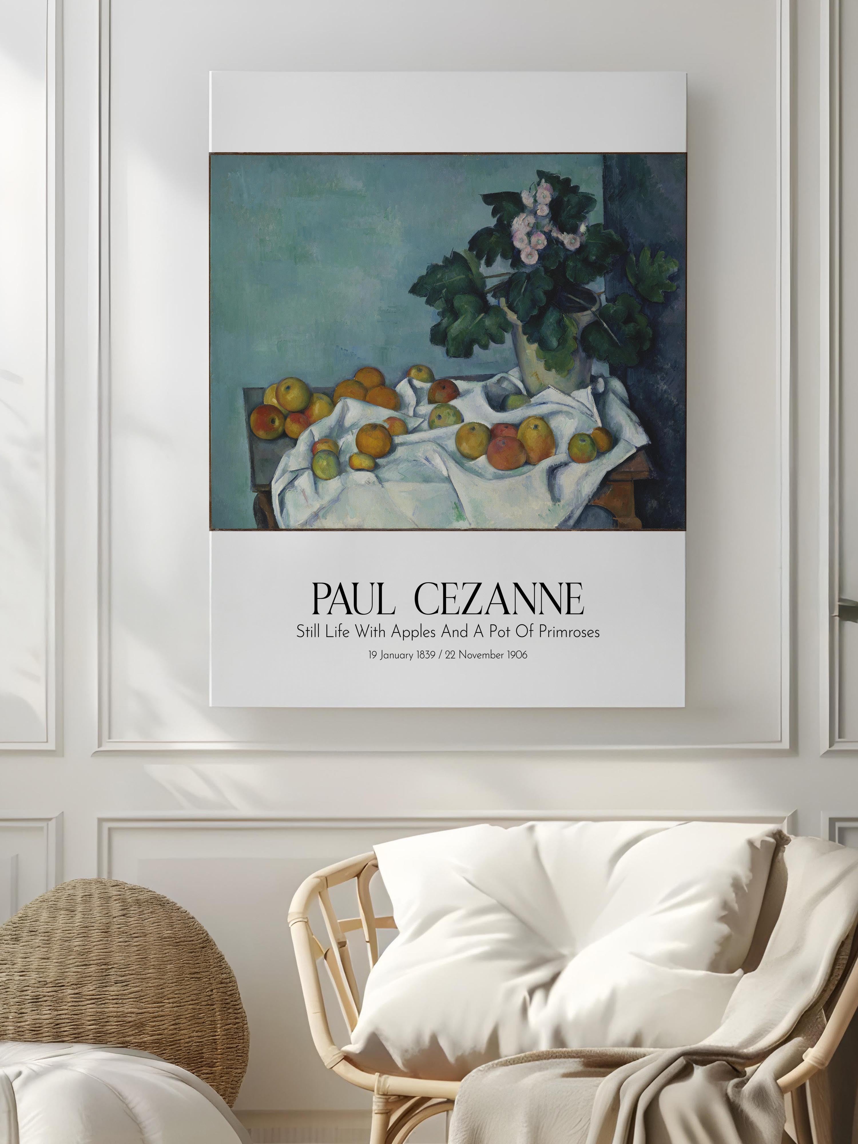Paul Cezanne, Kanvas Tablo, Sanat Serisi NO:110466