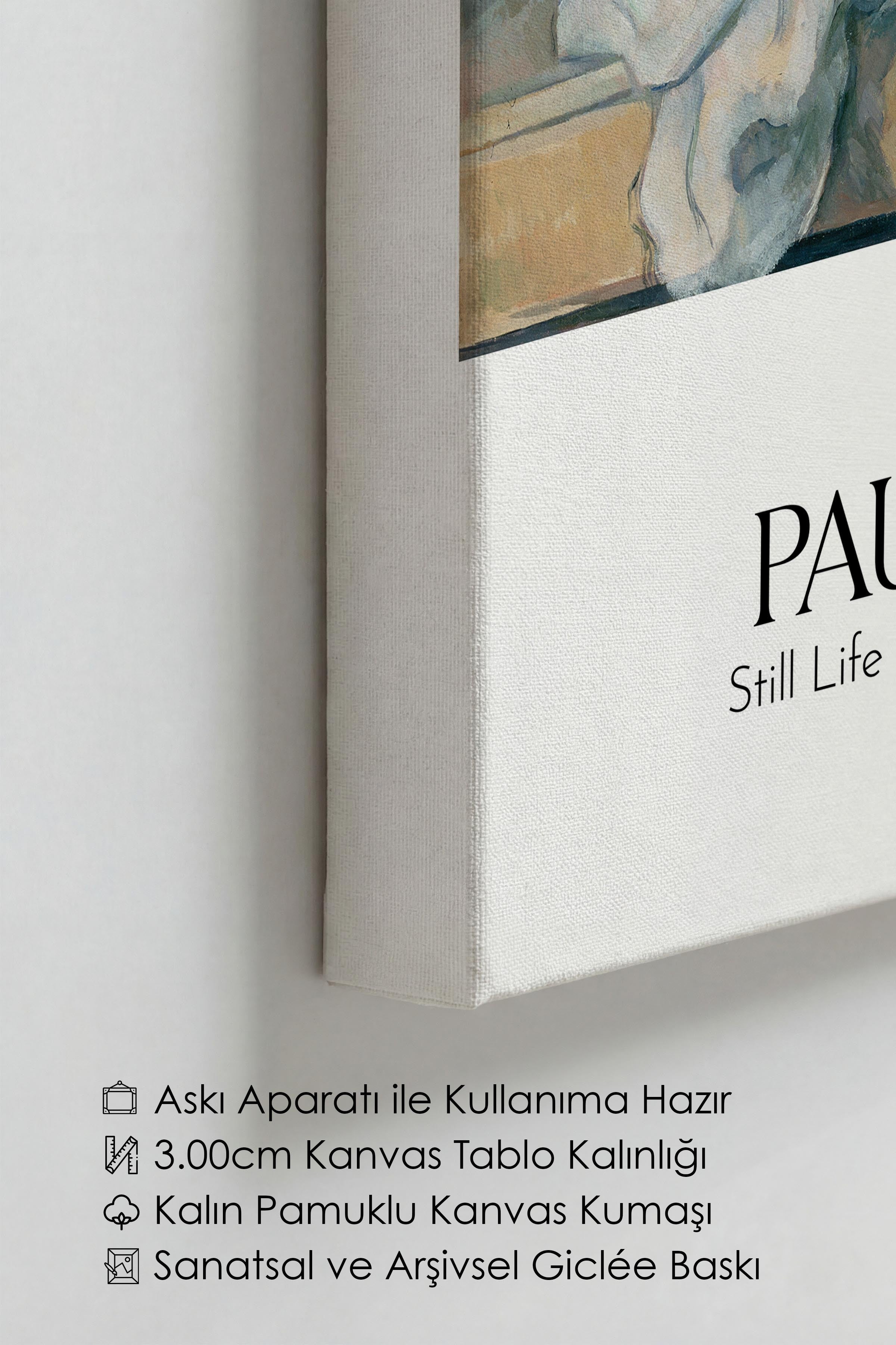 Paul Cezanne, Kanvas Tablo, Sanat Serisi NO:110470