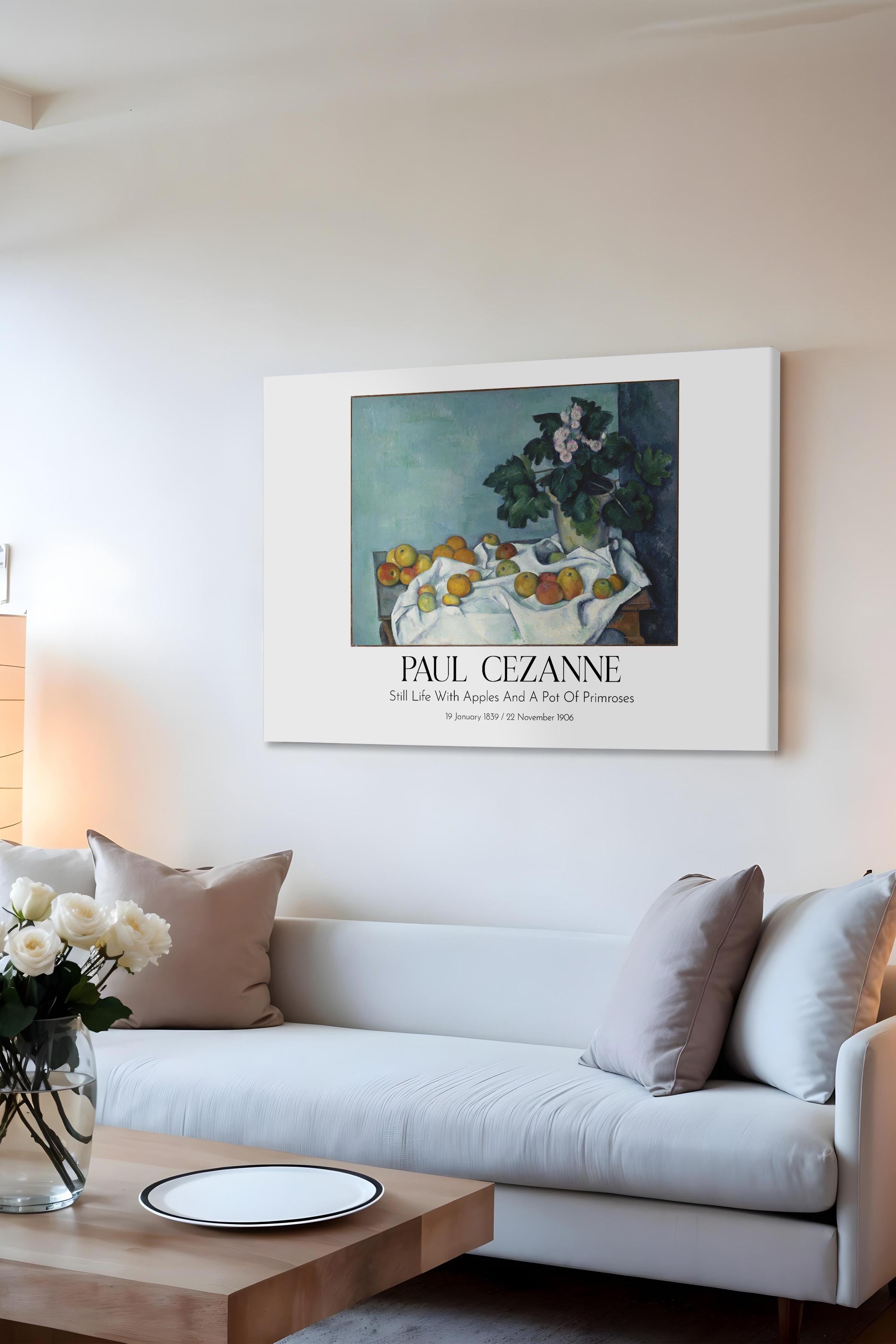 Paul Cezanne, Kanvas Tablo, Sanat Serisi NO:110489
