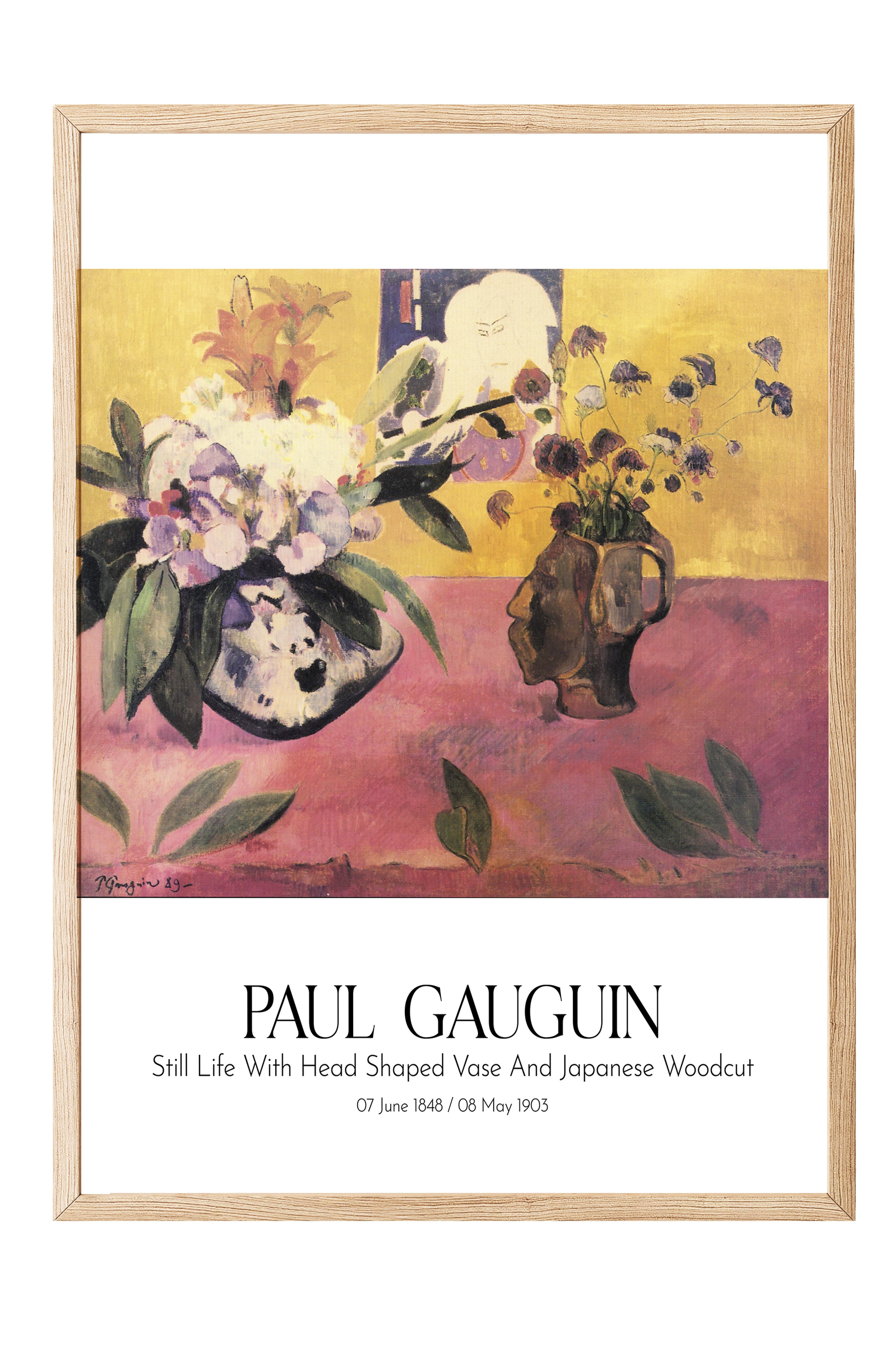 Paul Gauguin, Ahşap Çerçeveli Tablo, Sanat Serisi NO:110576