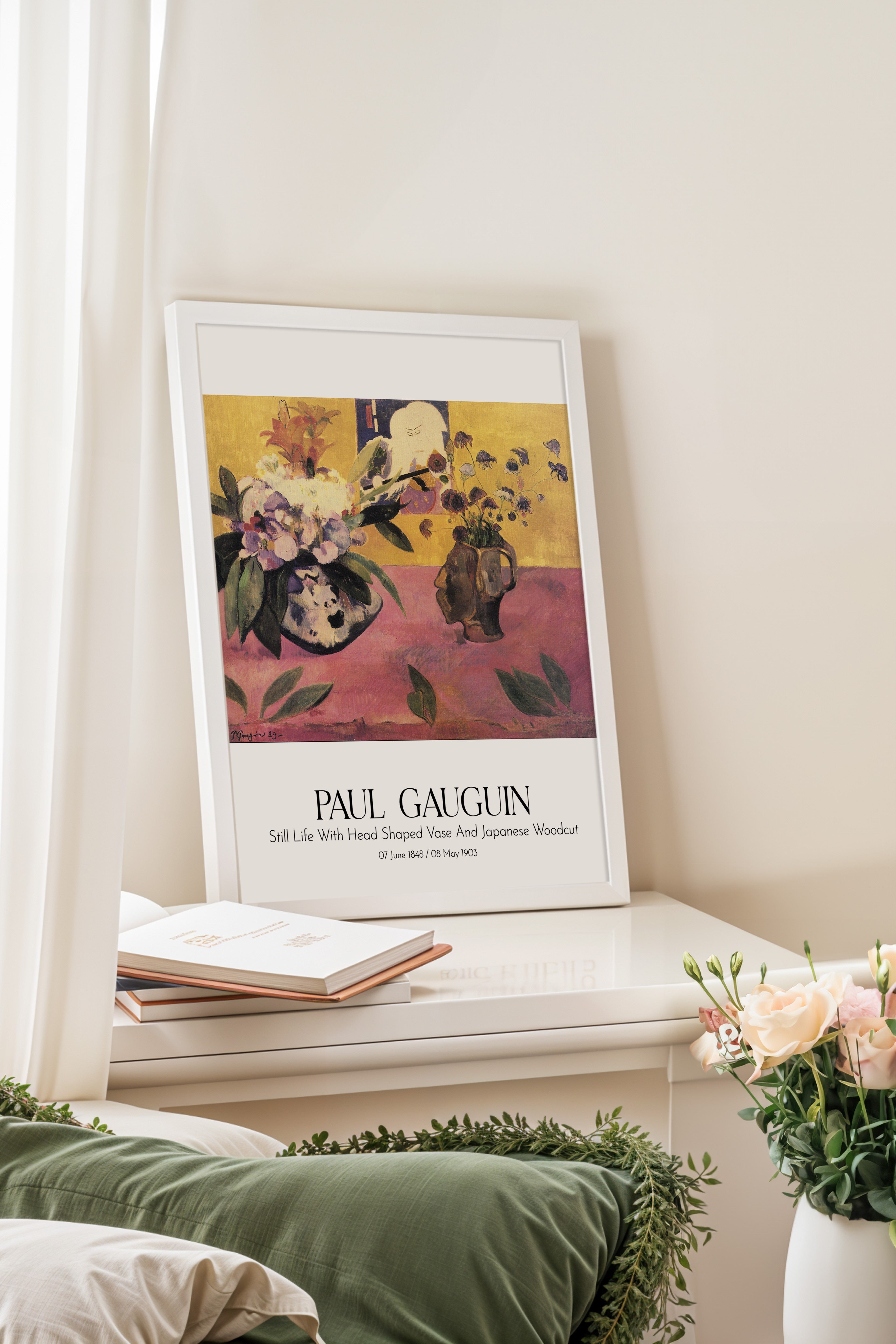 Paul Gauguin, Beyaz Çerçeveli Tablo, Sanat Serisi NO:110576