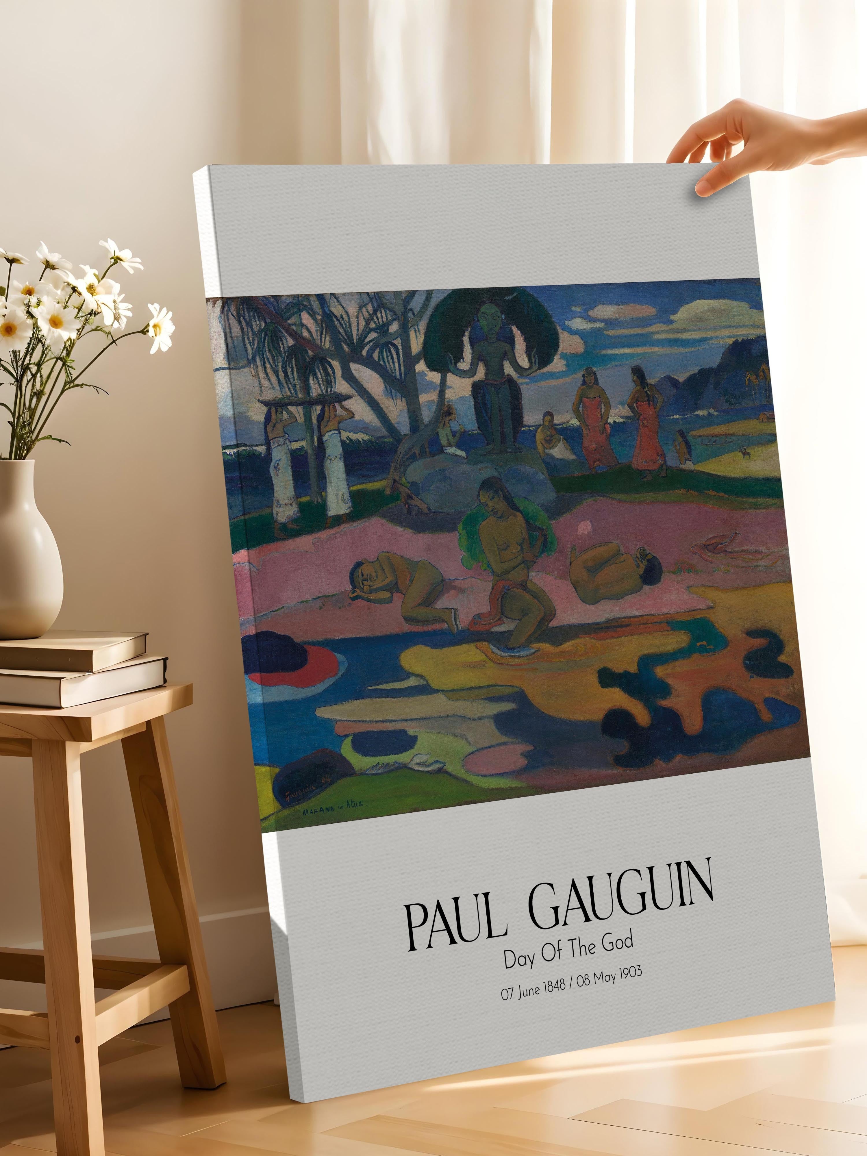 Paul Gauguin - Day Of The God, Kanvas Tablo, Sanat Serisi NO:110570