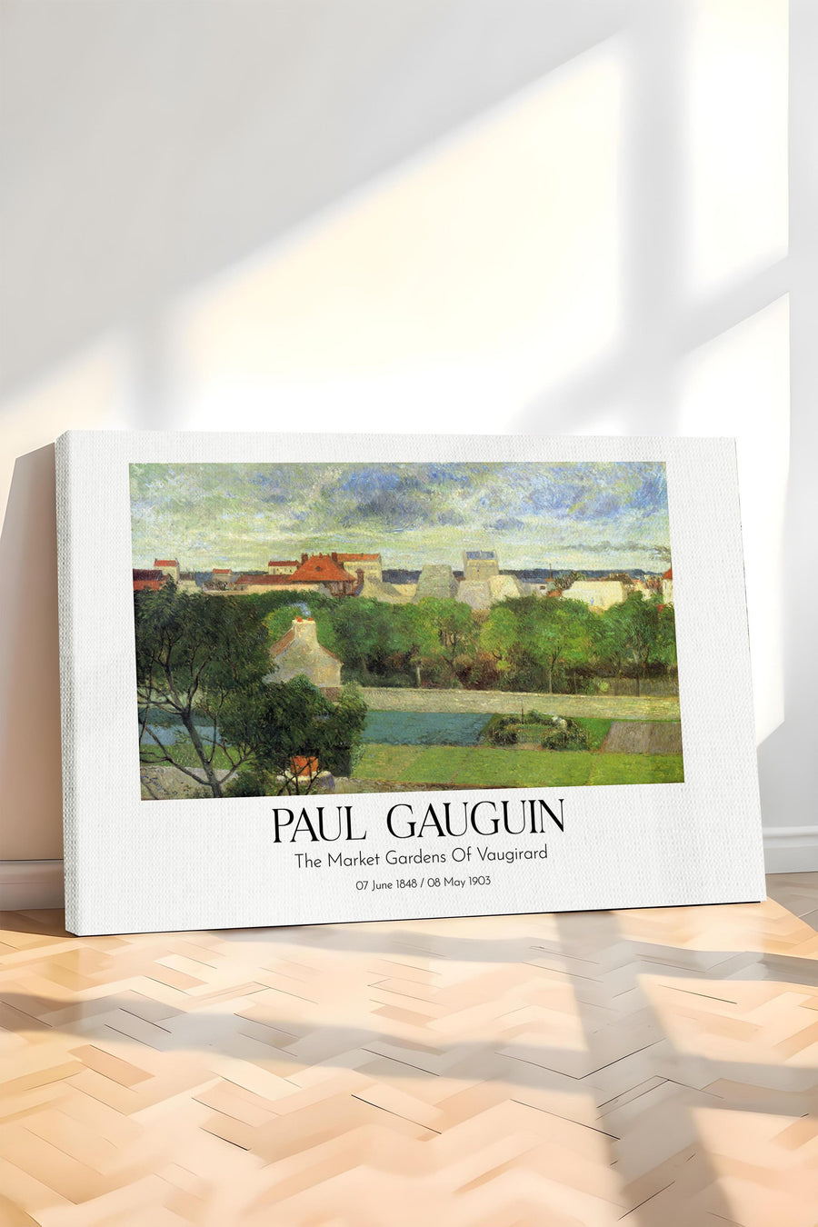Paul Gauguin - The Market Gardens Of Vaugirard, Kanvas Tablo, Sanat Serisi NO:110584