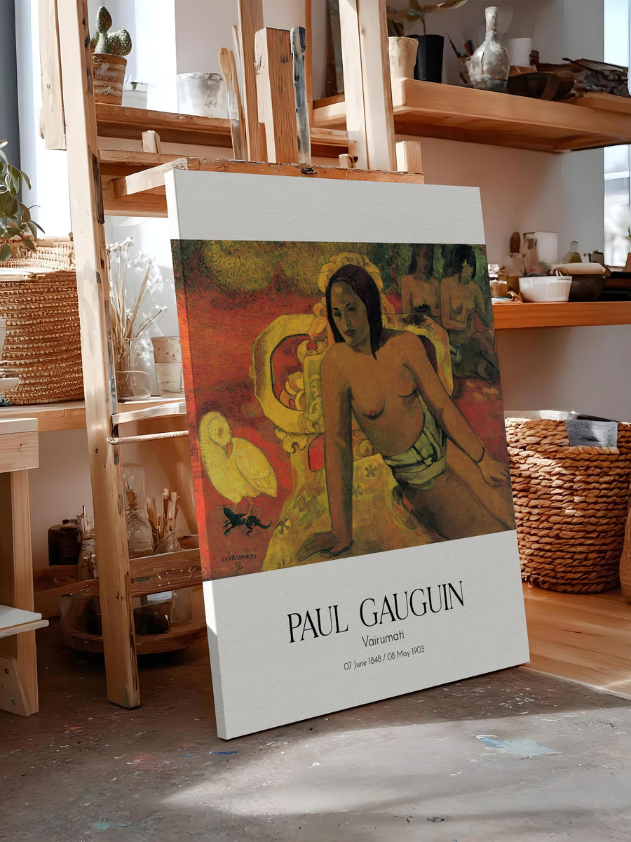 Paul Gauguin - Vairumati, Kanvas Tablo, Sanat Serisi NO:110579