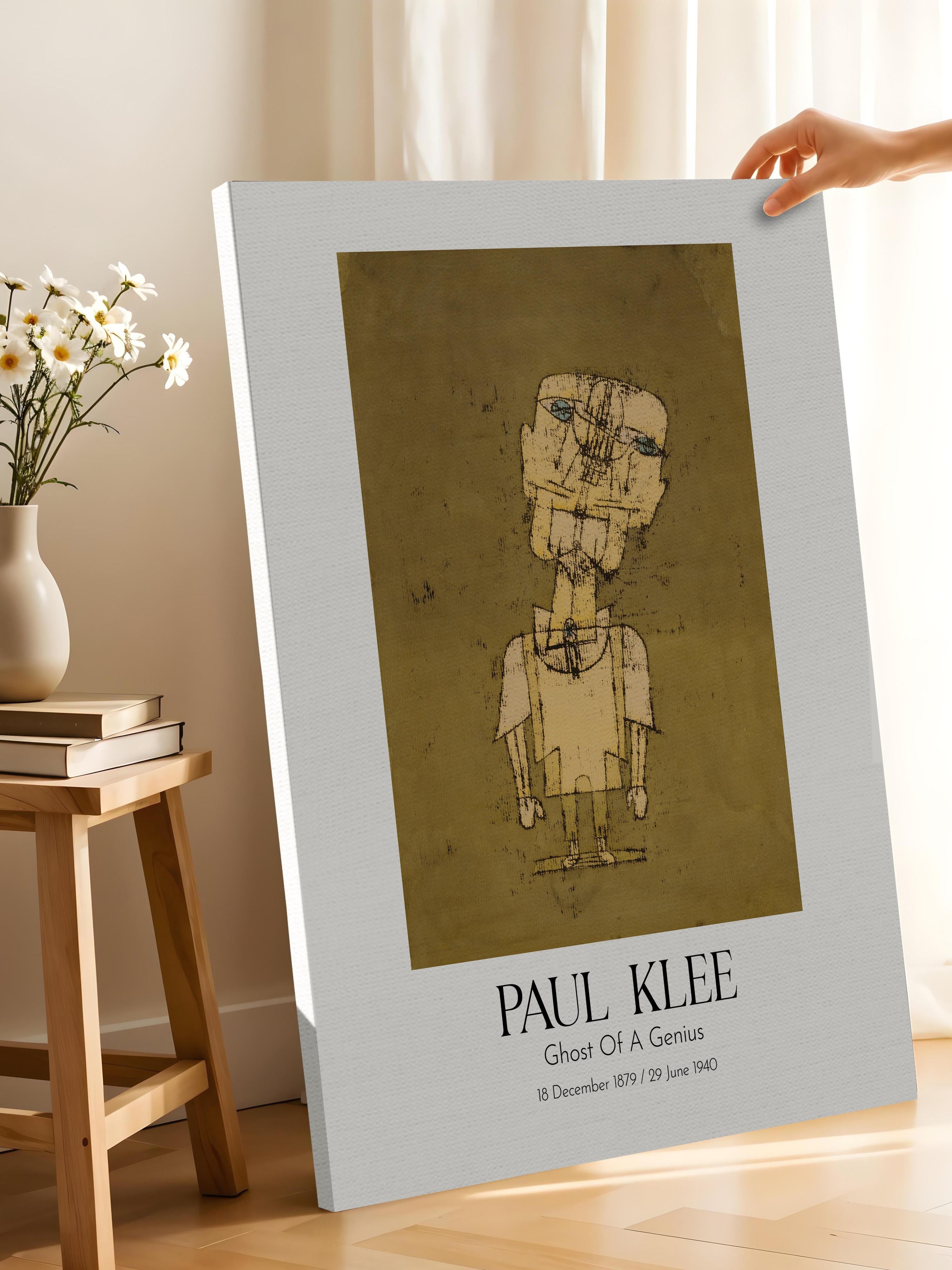 Paul Klee - Ghost Of A Genius, Kanvas Tablo, Sanat Serisi NO:110113