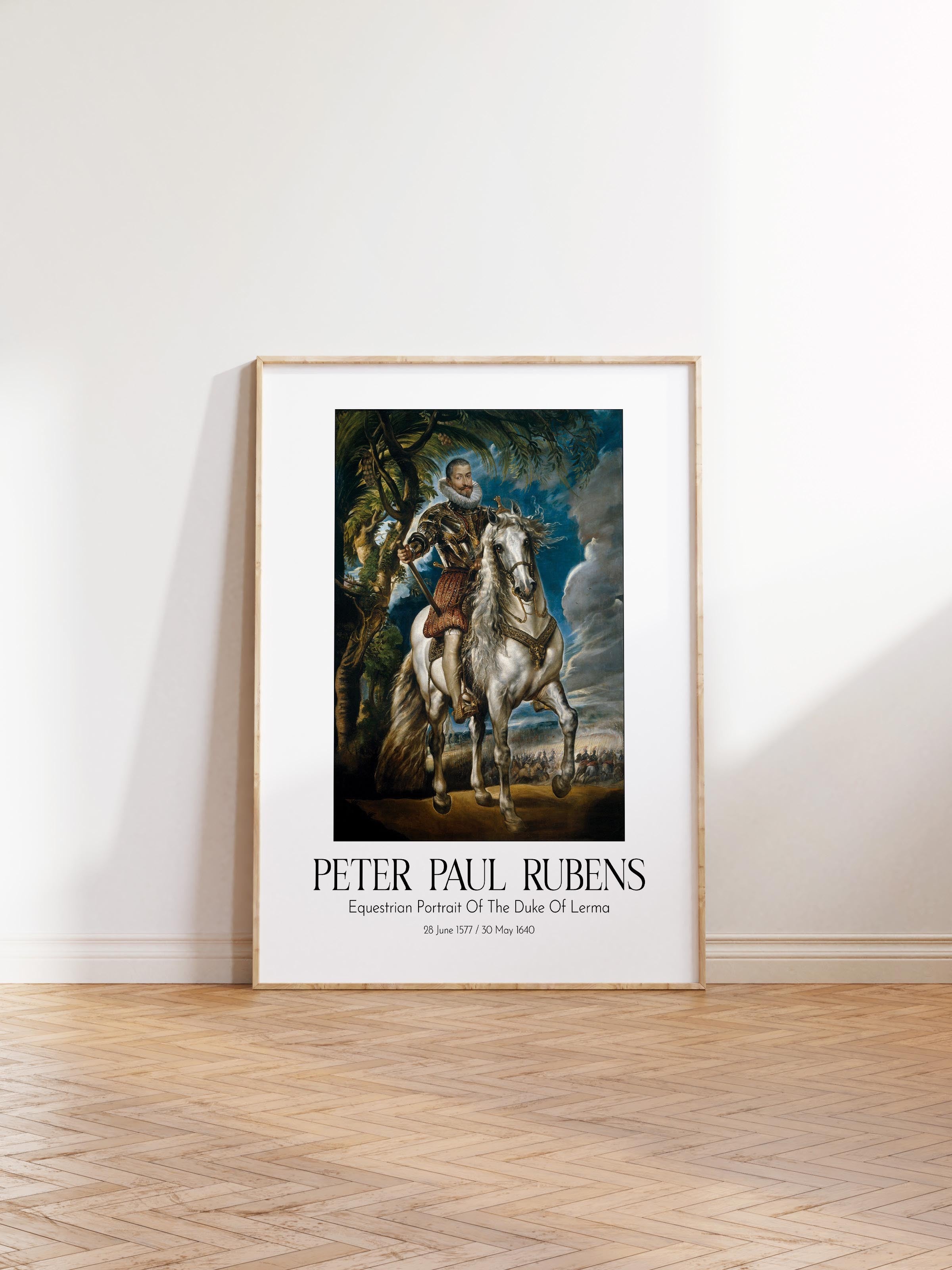 Peter Paul Rubens, Ahşap Çerçeveli Tablo, Sanat Serisi NO:112319