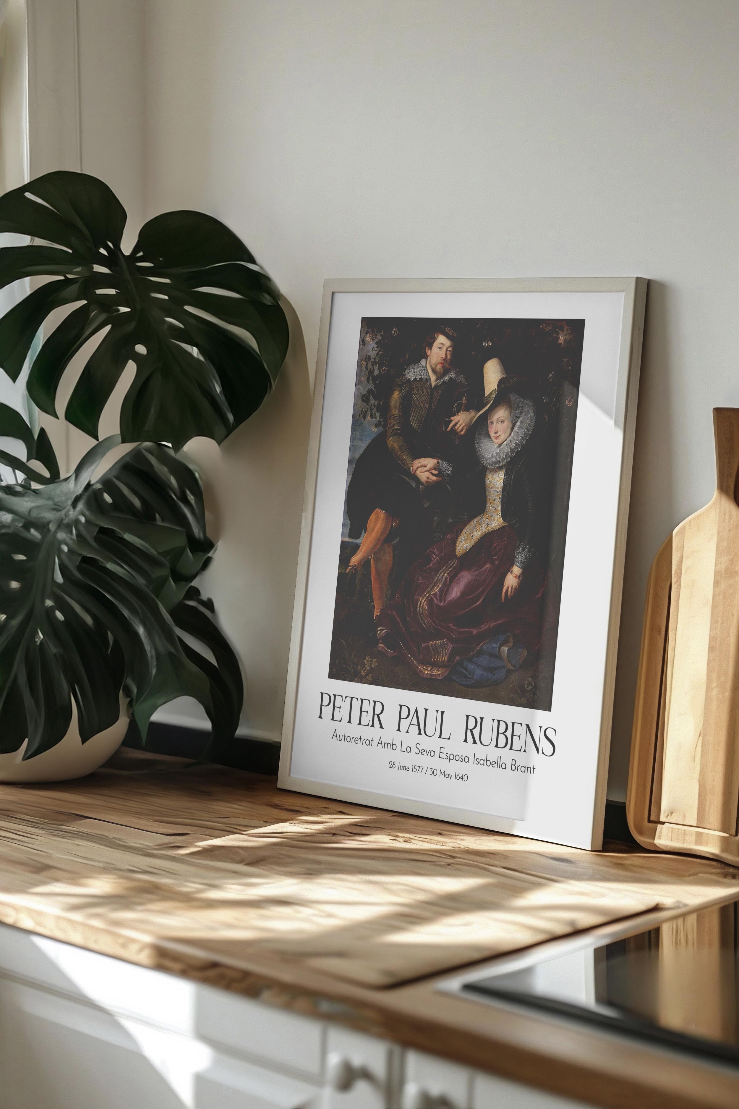 Peter Paul Rubens, Beyaz Çerçeveli Tablo, Sanat Serisi NO:112315